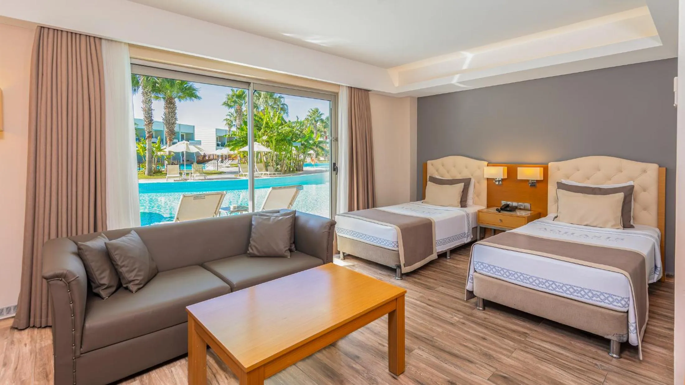 Bed in Aquasis De Luxe Resort & SPA - Ultra All Inclusive