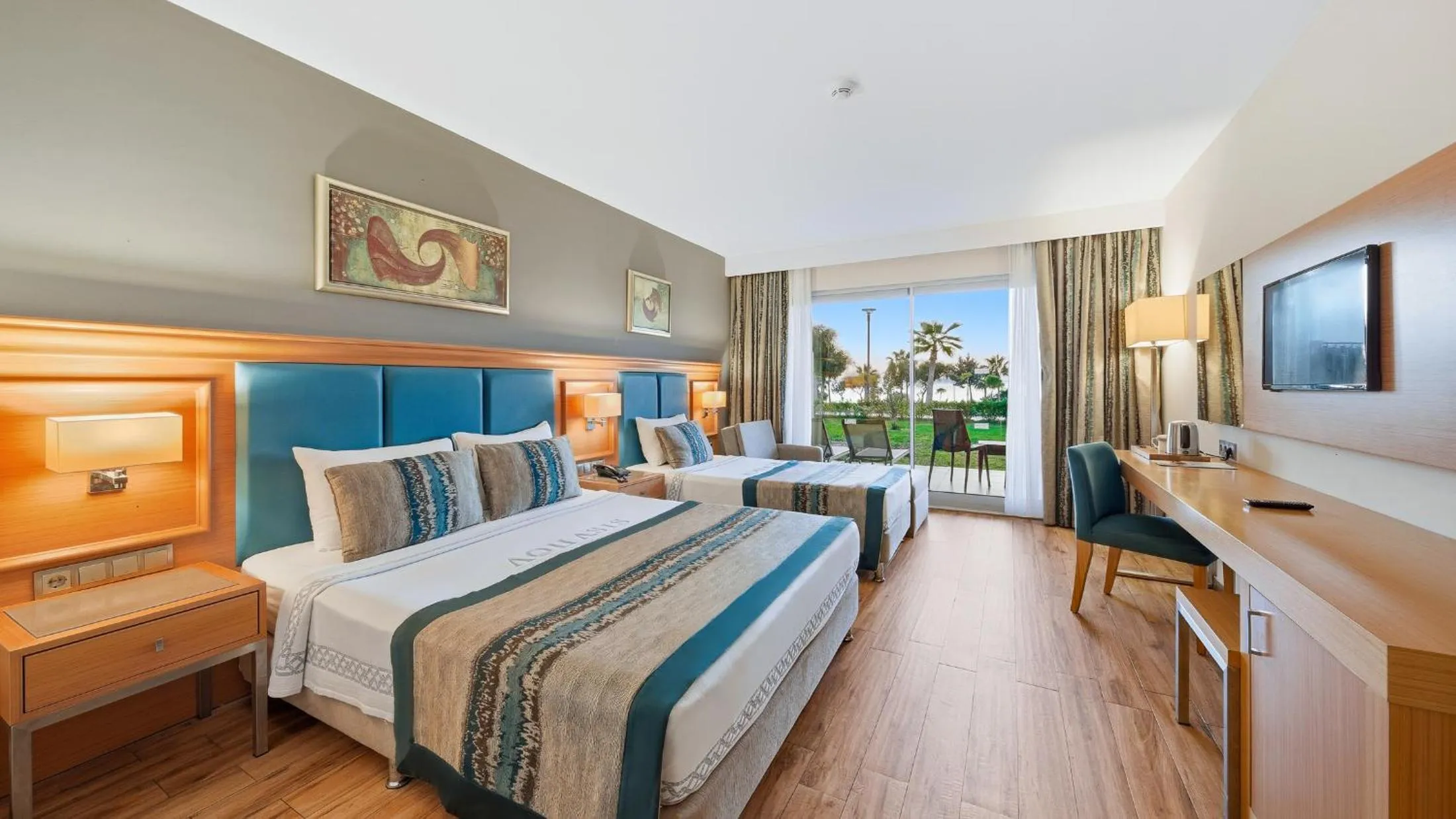 Bed in Aquasis De Luxe Resort & SPA - Ultra All Inclusive