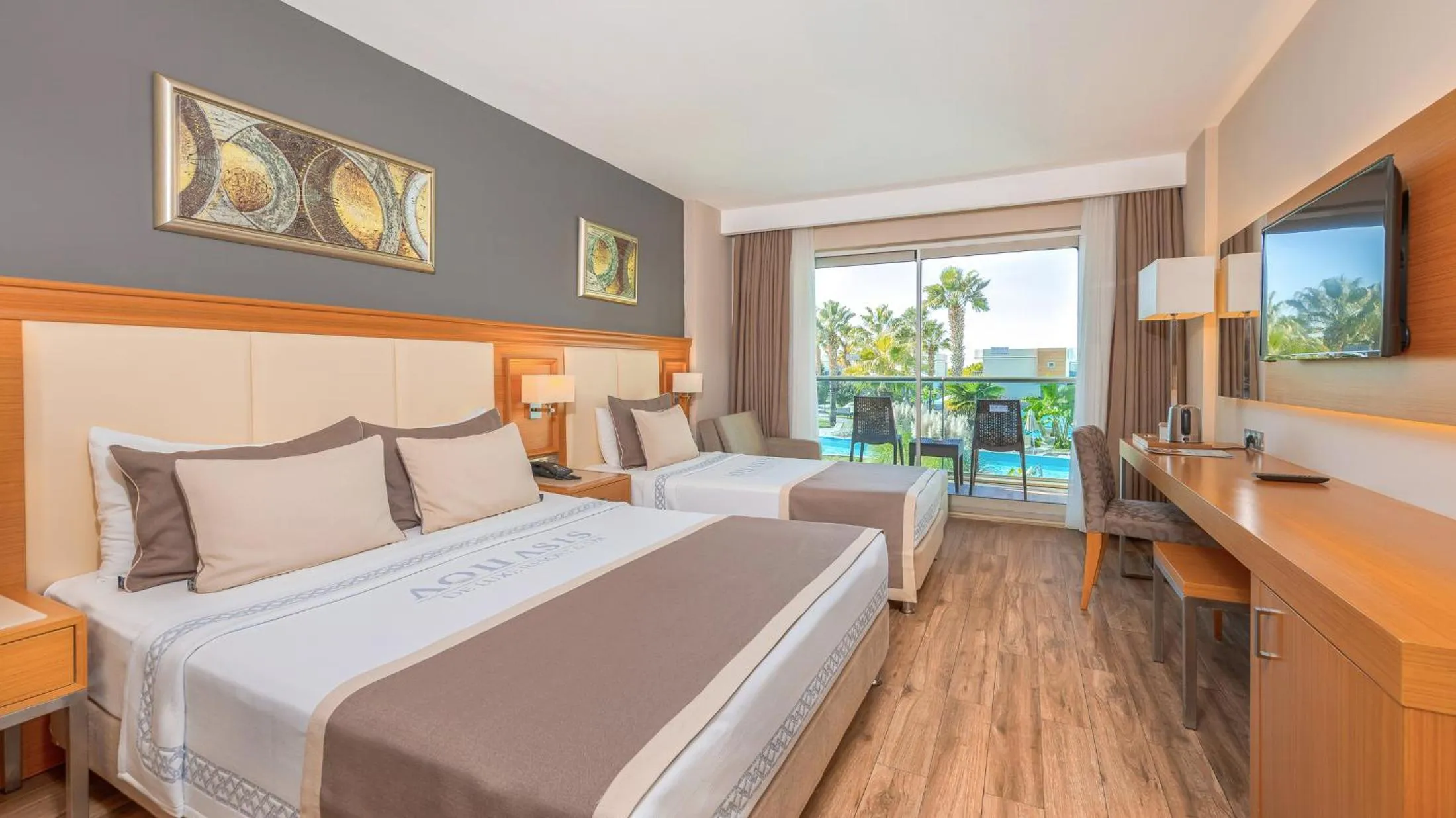 Bed in Aquasis De Luxe Resort & SPA - Ultra All Inclusive