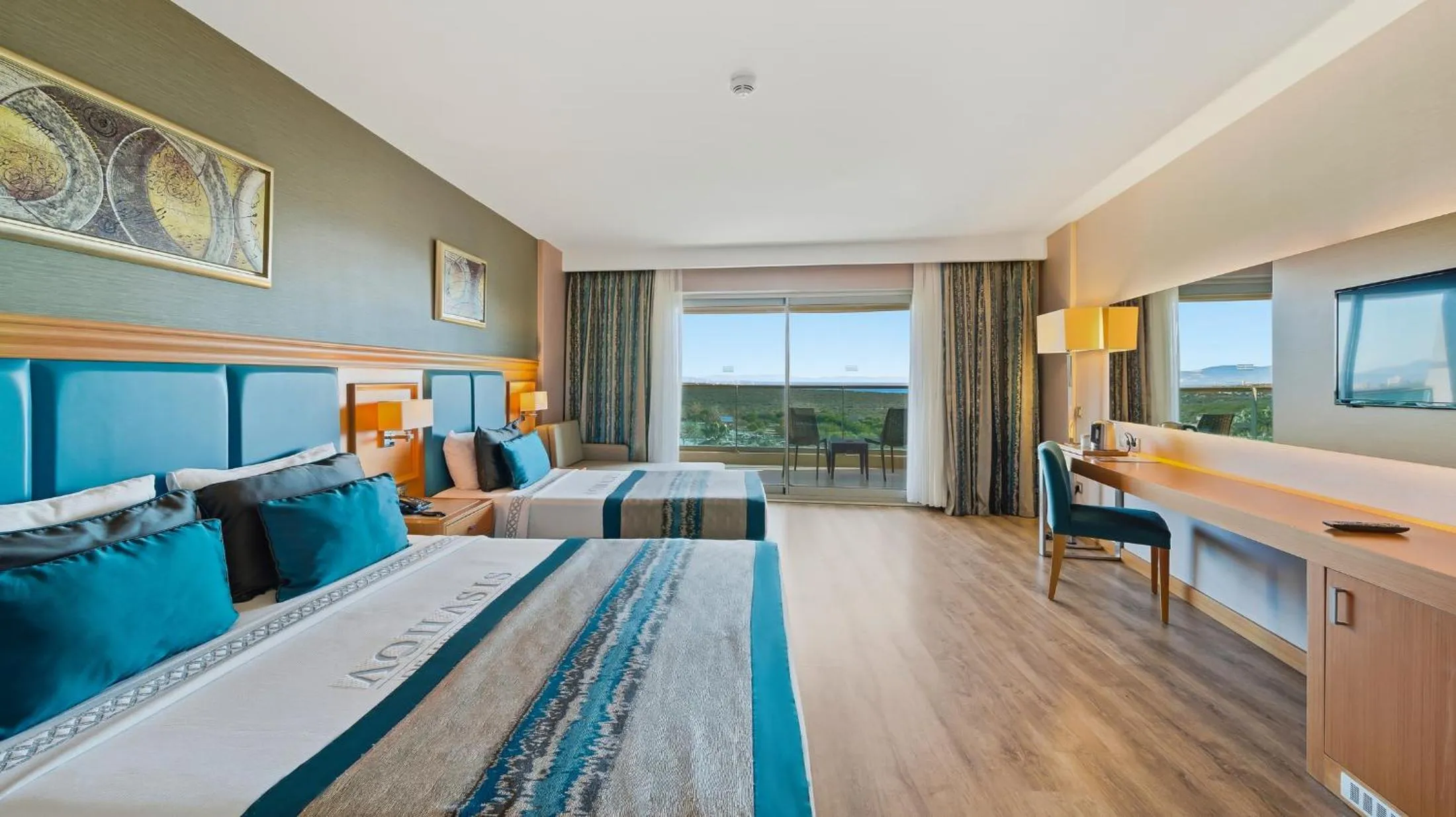 Bed in Aquasis De Luxe Resort & SPA - Ultra All Inclusive