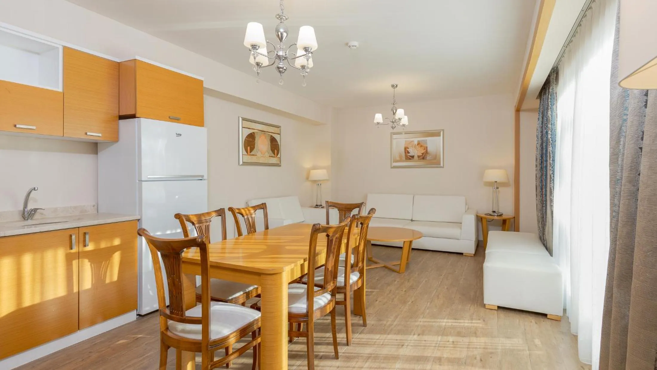 Kitchen or kitchenette in Aquasis De Luxe Resort & SPA - Ultra All Inclusive