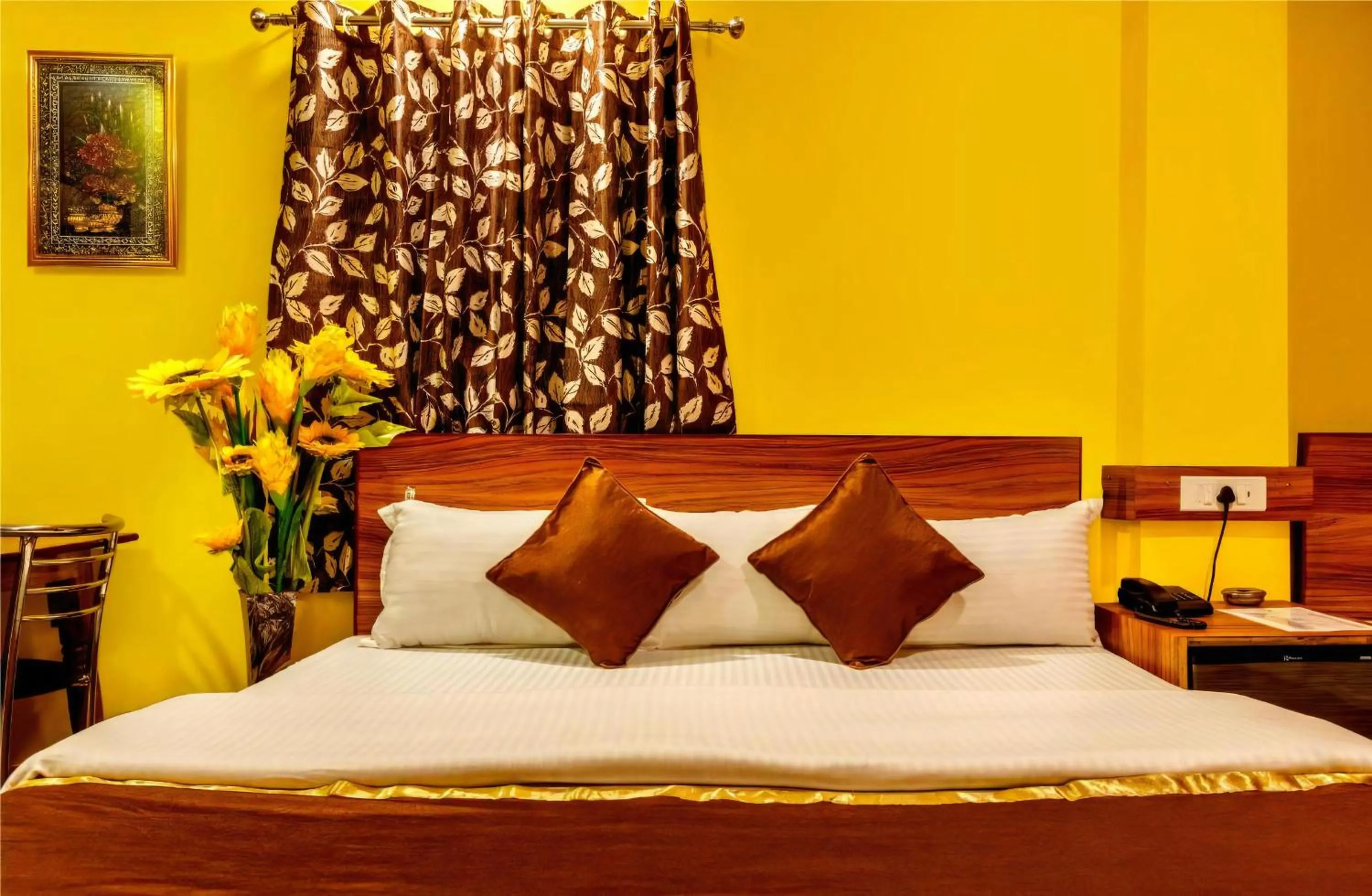 Bed in The Silverline Hotel