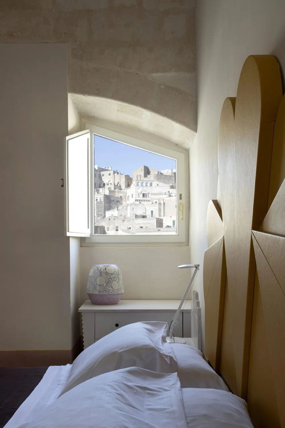 View (from property/room), Bed in Le Dimore Dell' Idris