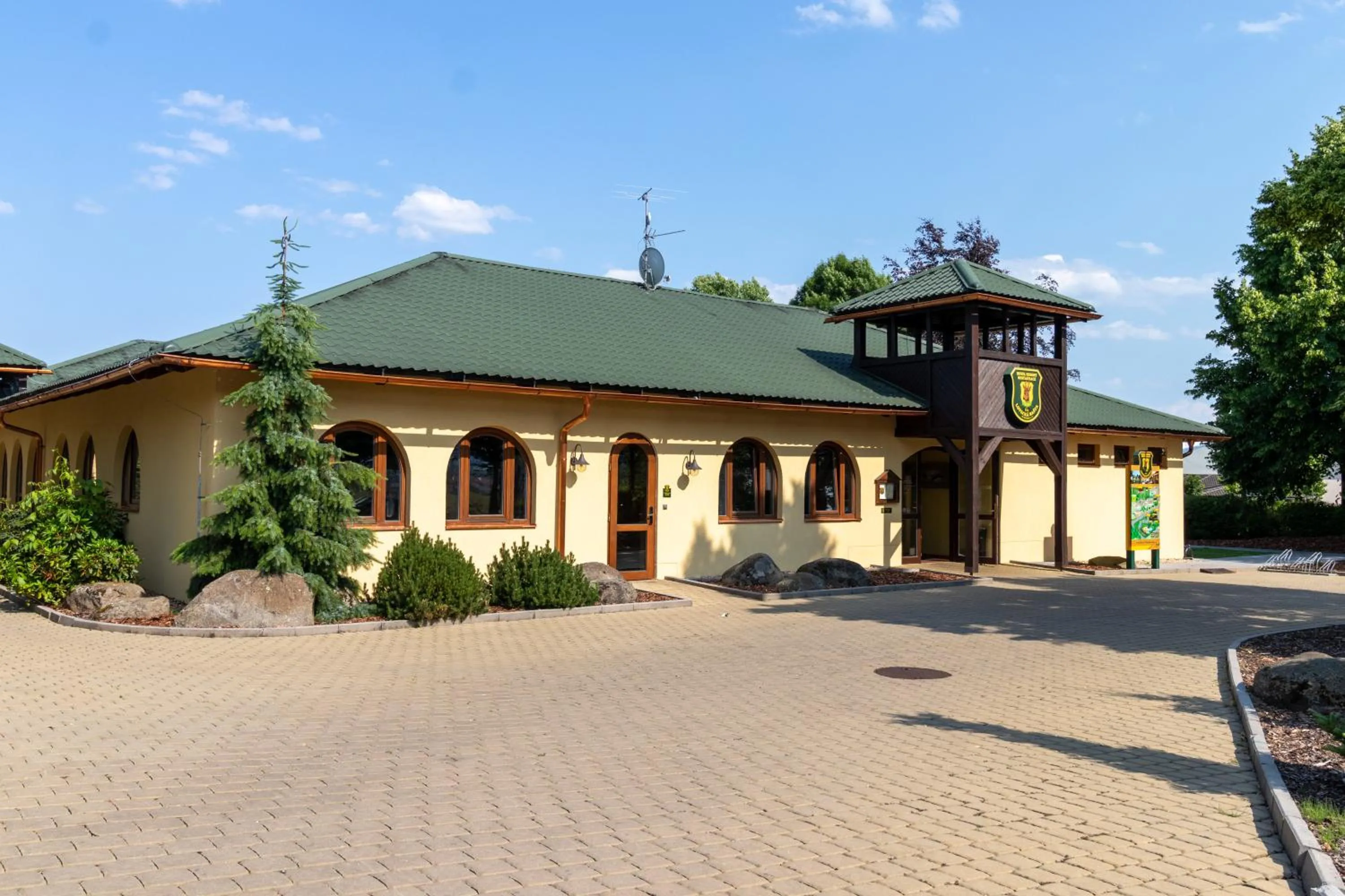 Property building in Hotel resort Lovecká bašta Strakonice