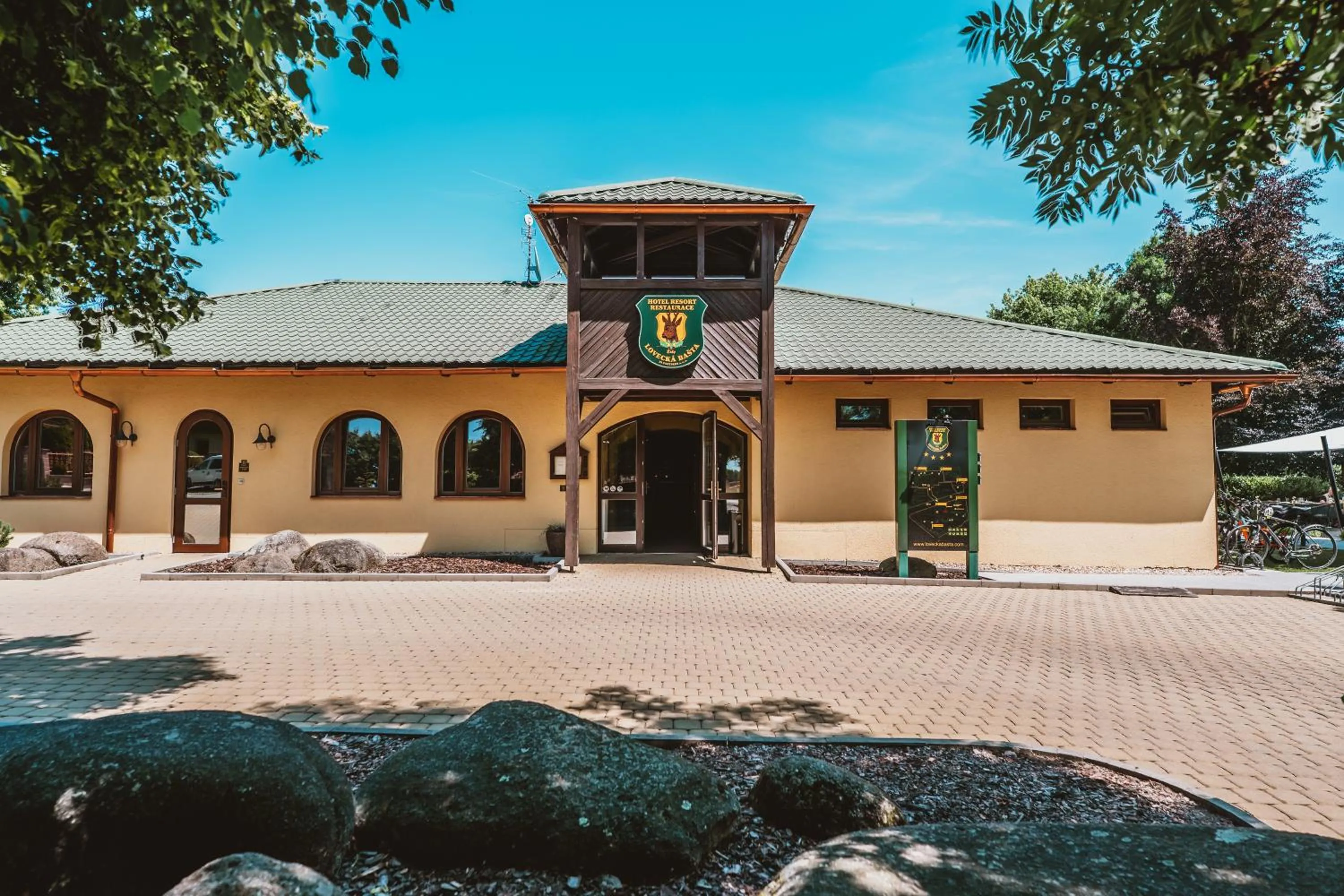 Property building in Hotel resort Lovecká bašta Strakonice
