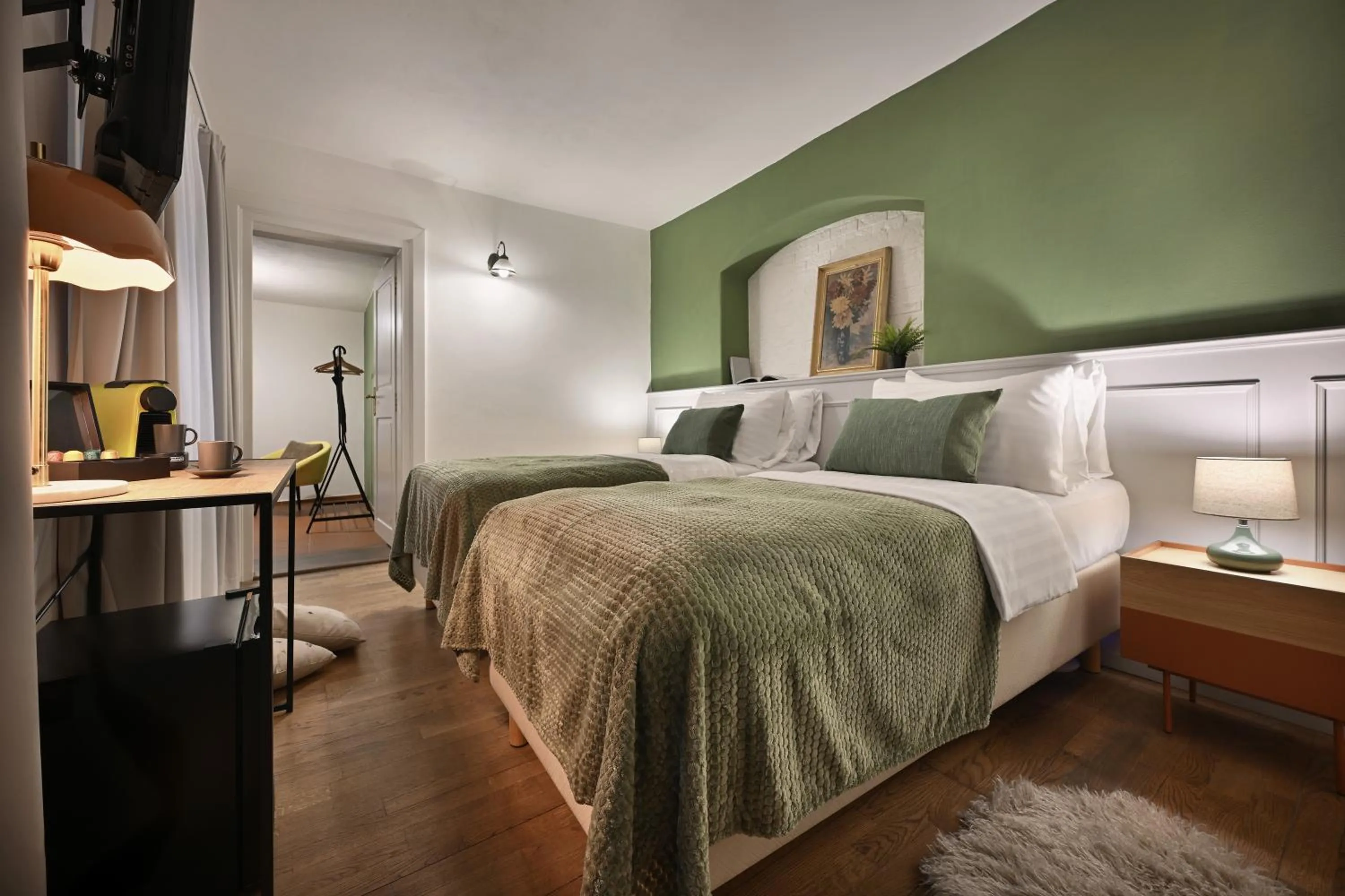 Bedroom, Bed in U Šuterů Boutique Hotel