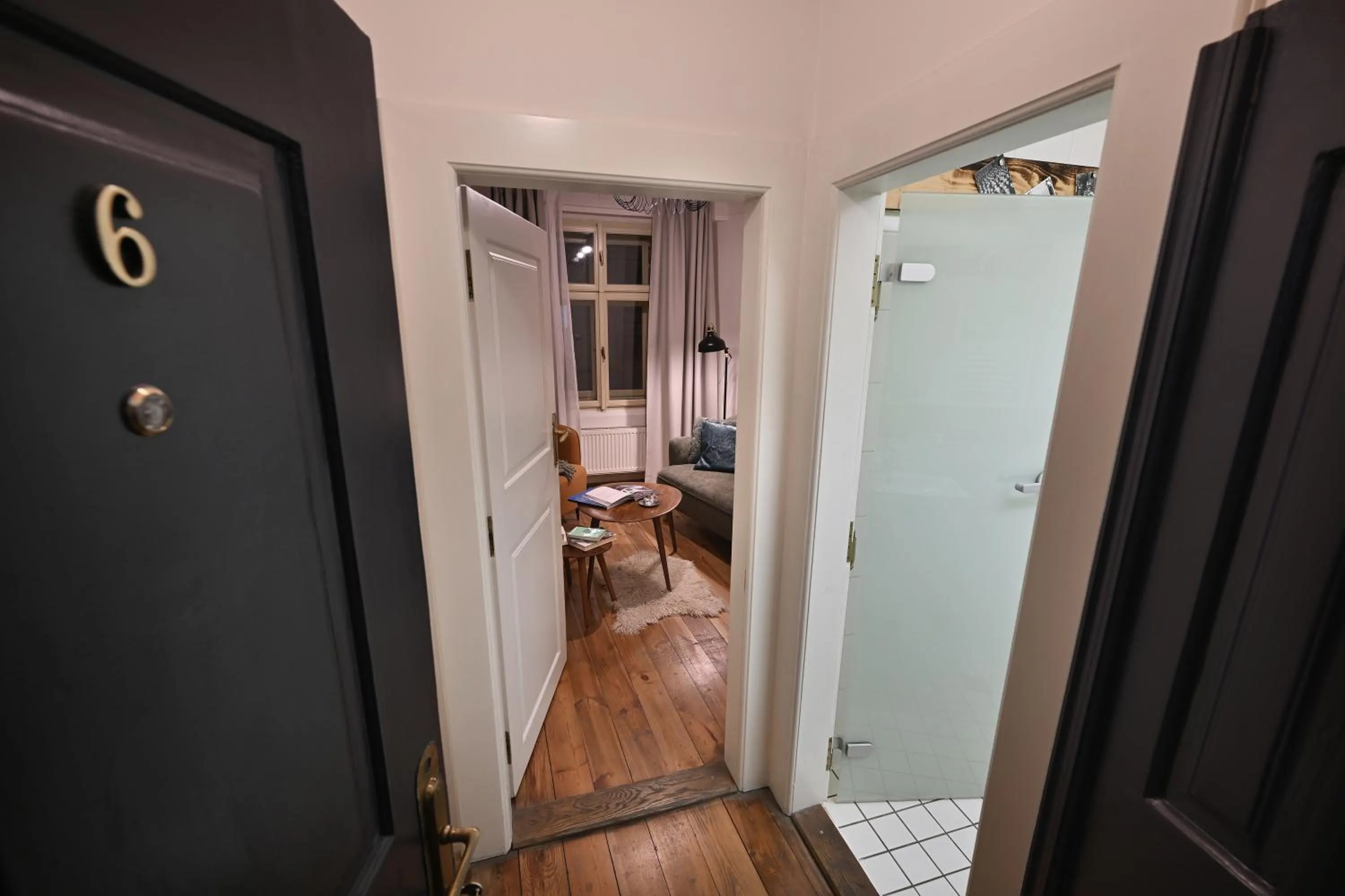 Decorative detail in U Šuterů Boutique Hotel