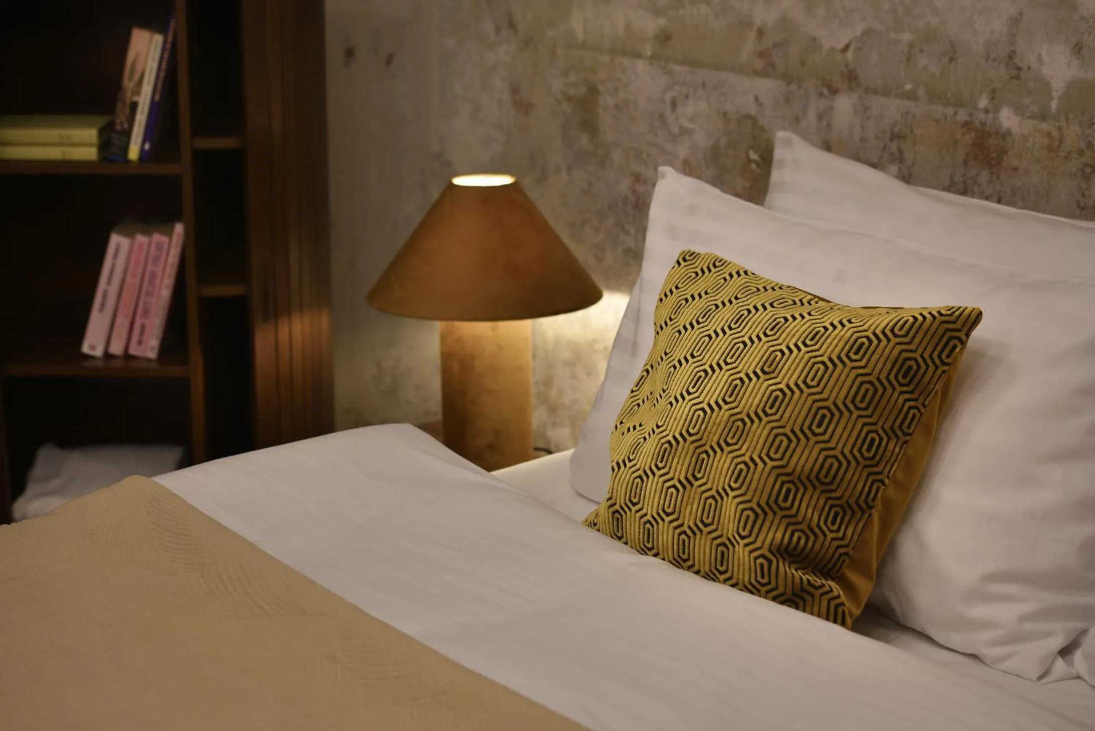 Bed in U Šuterů Boutique Hotel