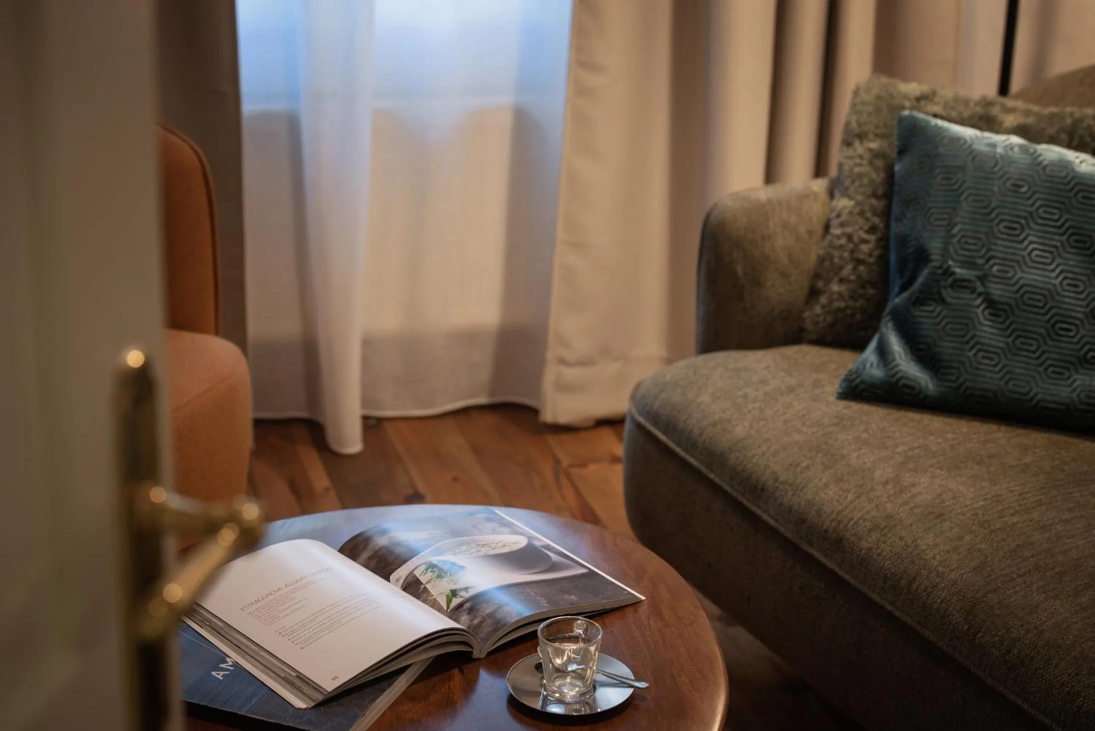 Decorative detail in U Šuterů Boutique Hotel