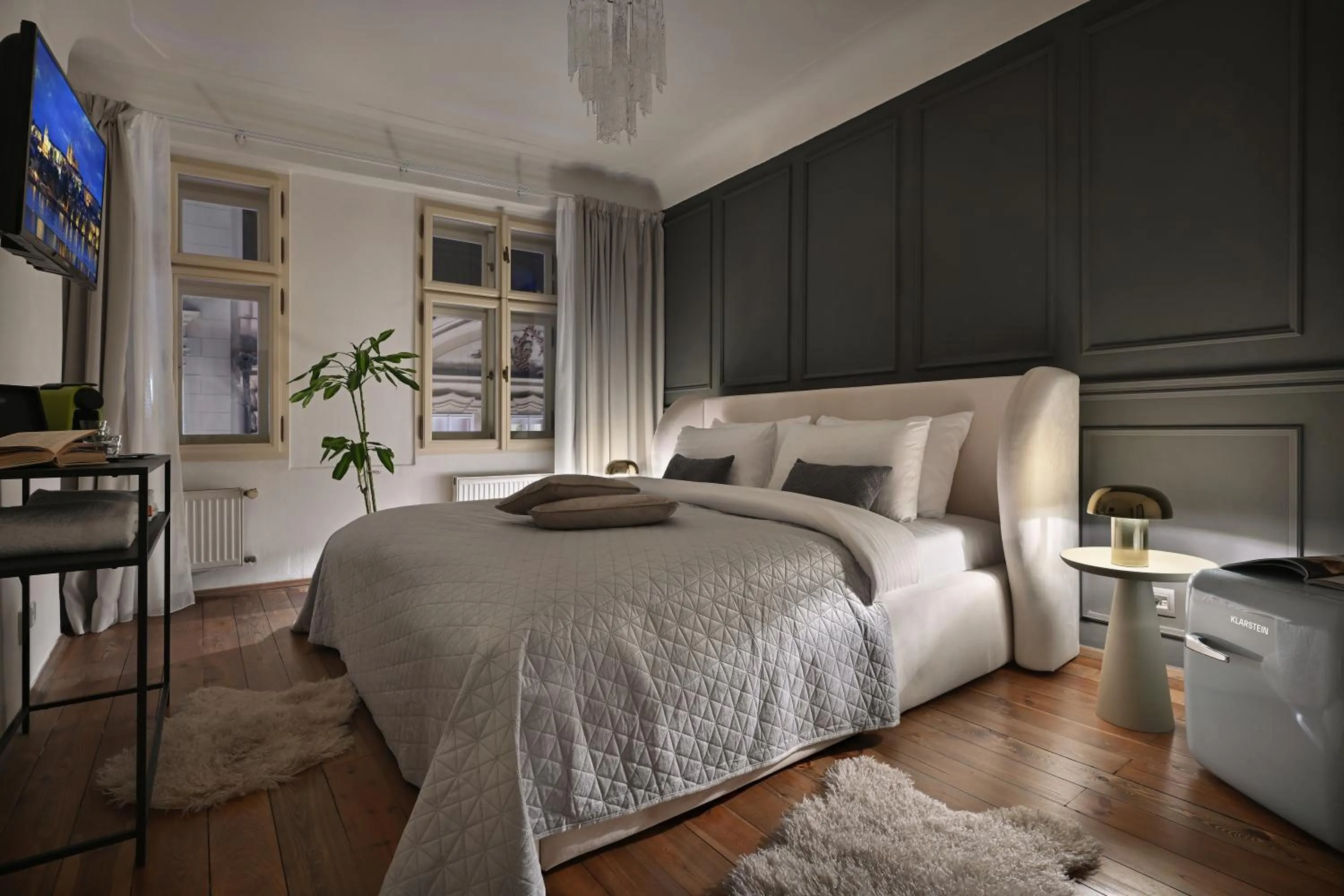 Bedroom, Bed in U Šuterů Boutique Hotel