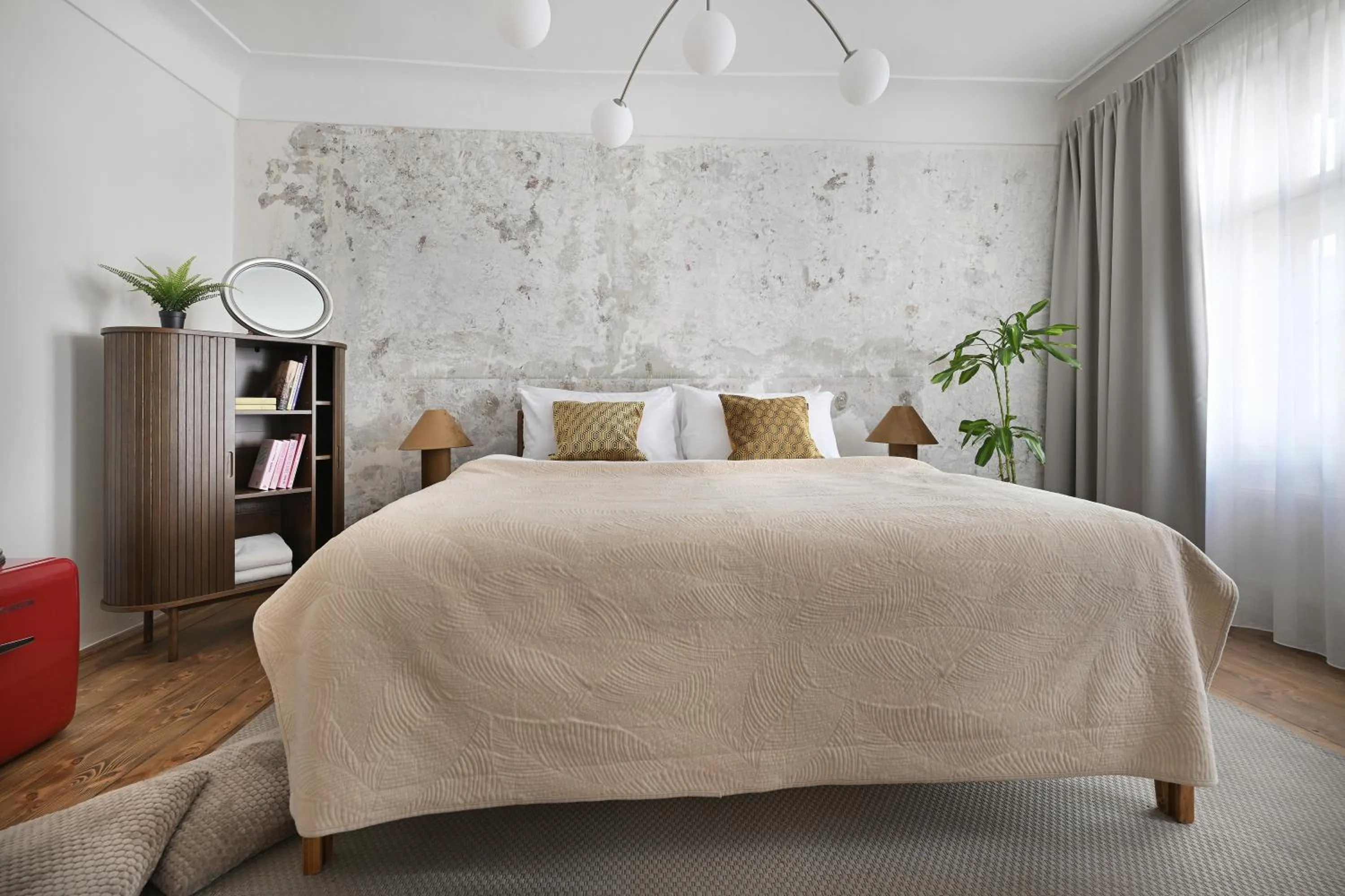 Bed in U Šuterů Boutique Hotel