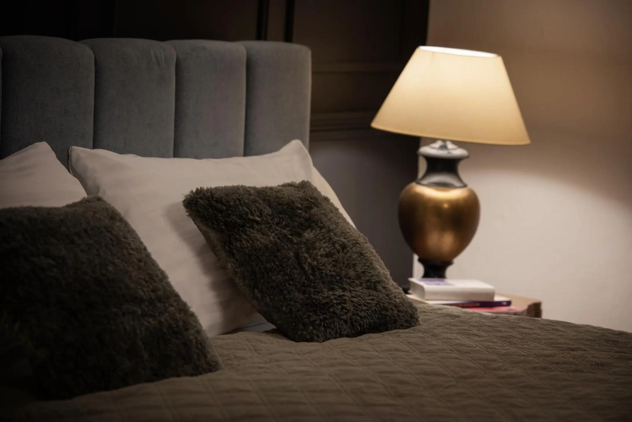 Decorative detail, Bed in U Šuterů Boutique Hotel