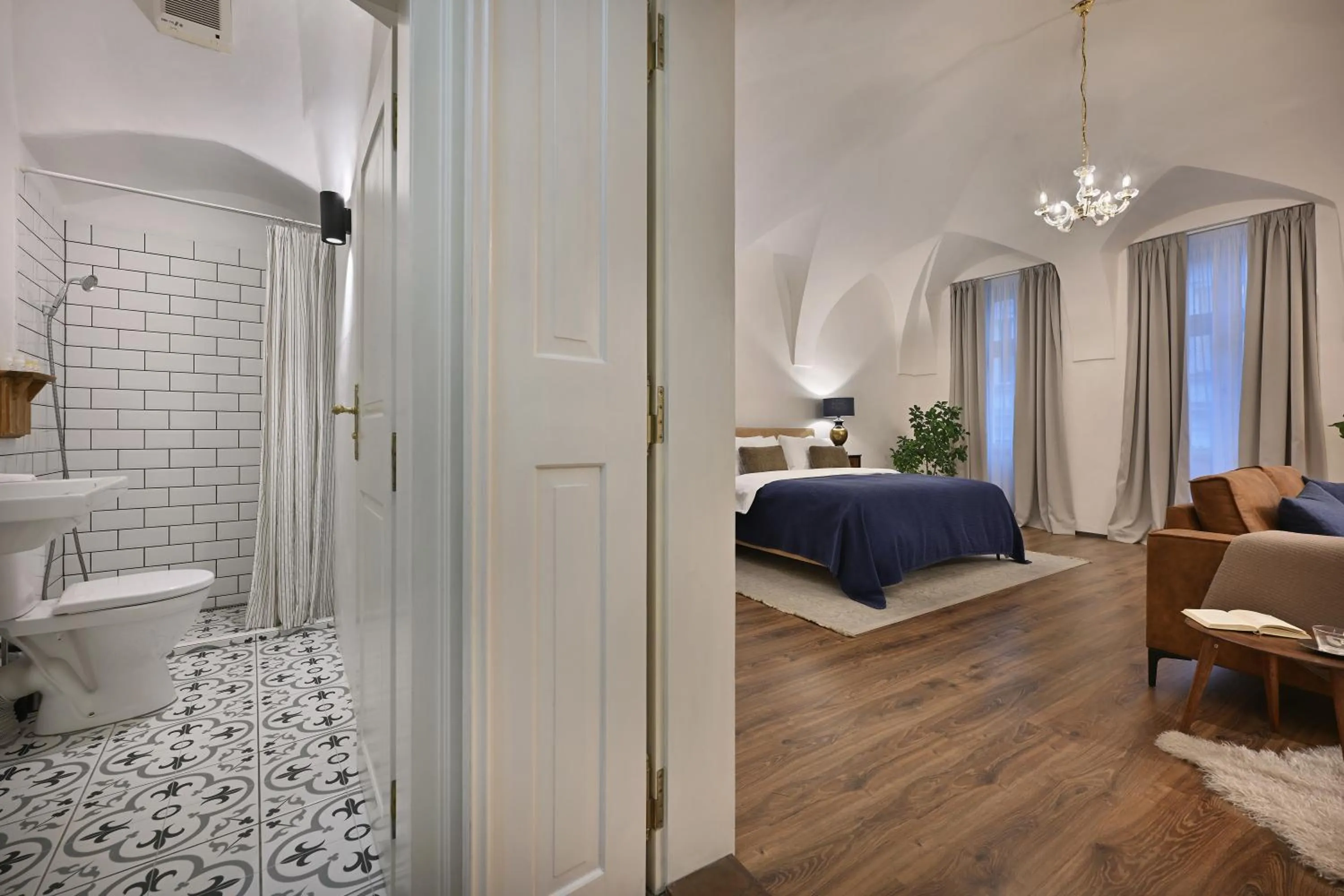 Bathroom in U Šuterů Boutique Hotel