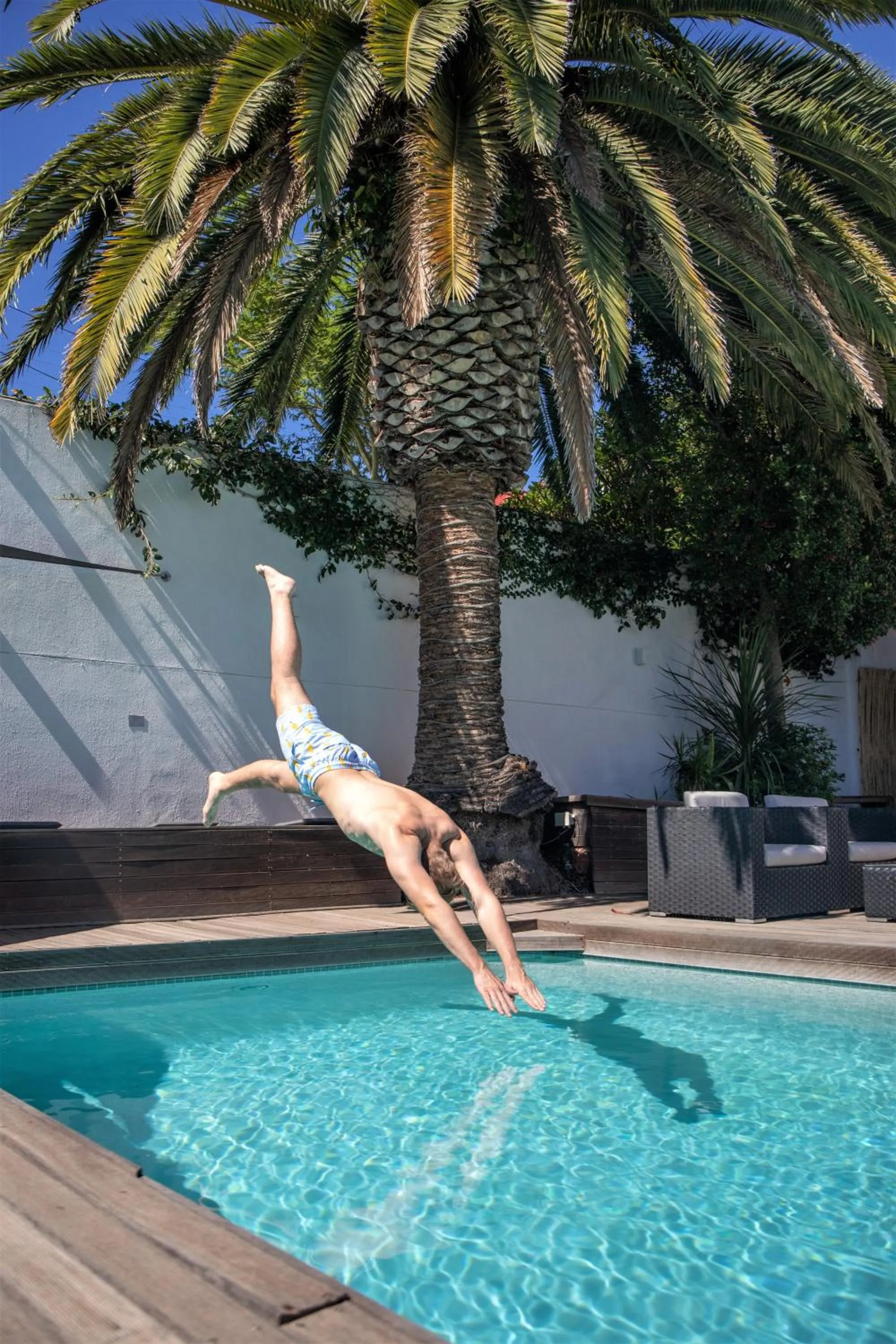 Swimming pool in Cape Diem Lodge