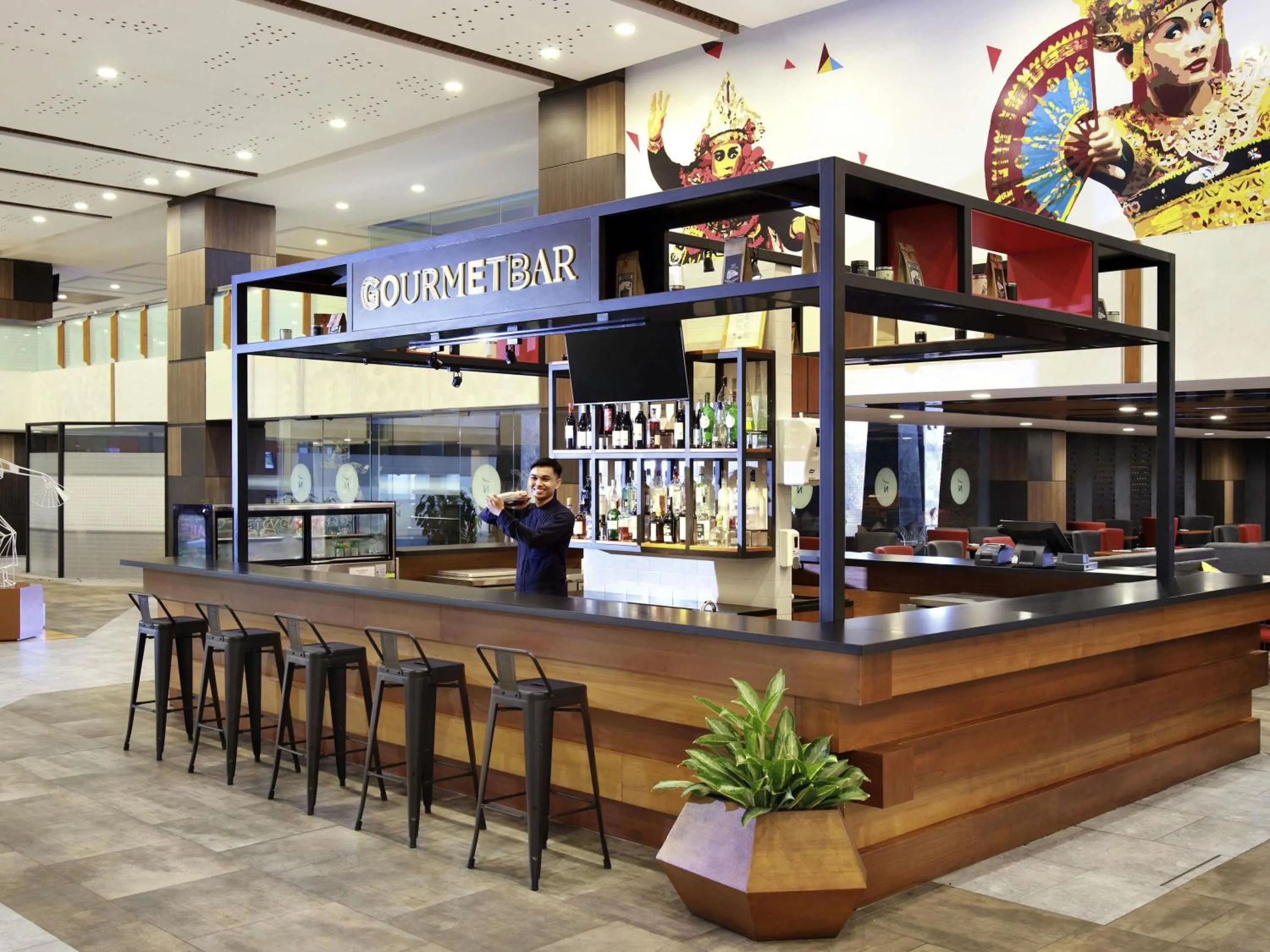 Lounge or bar in Novotel Bali Ngurah Rai Airport