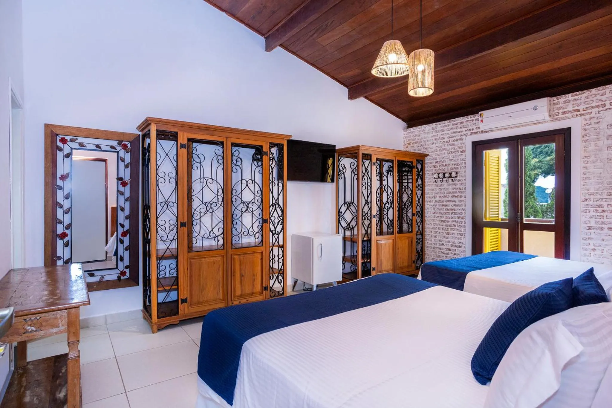 Bed in Hotel Village Enseada