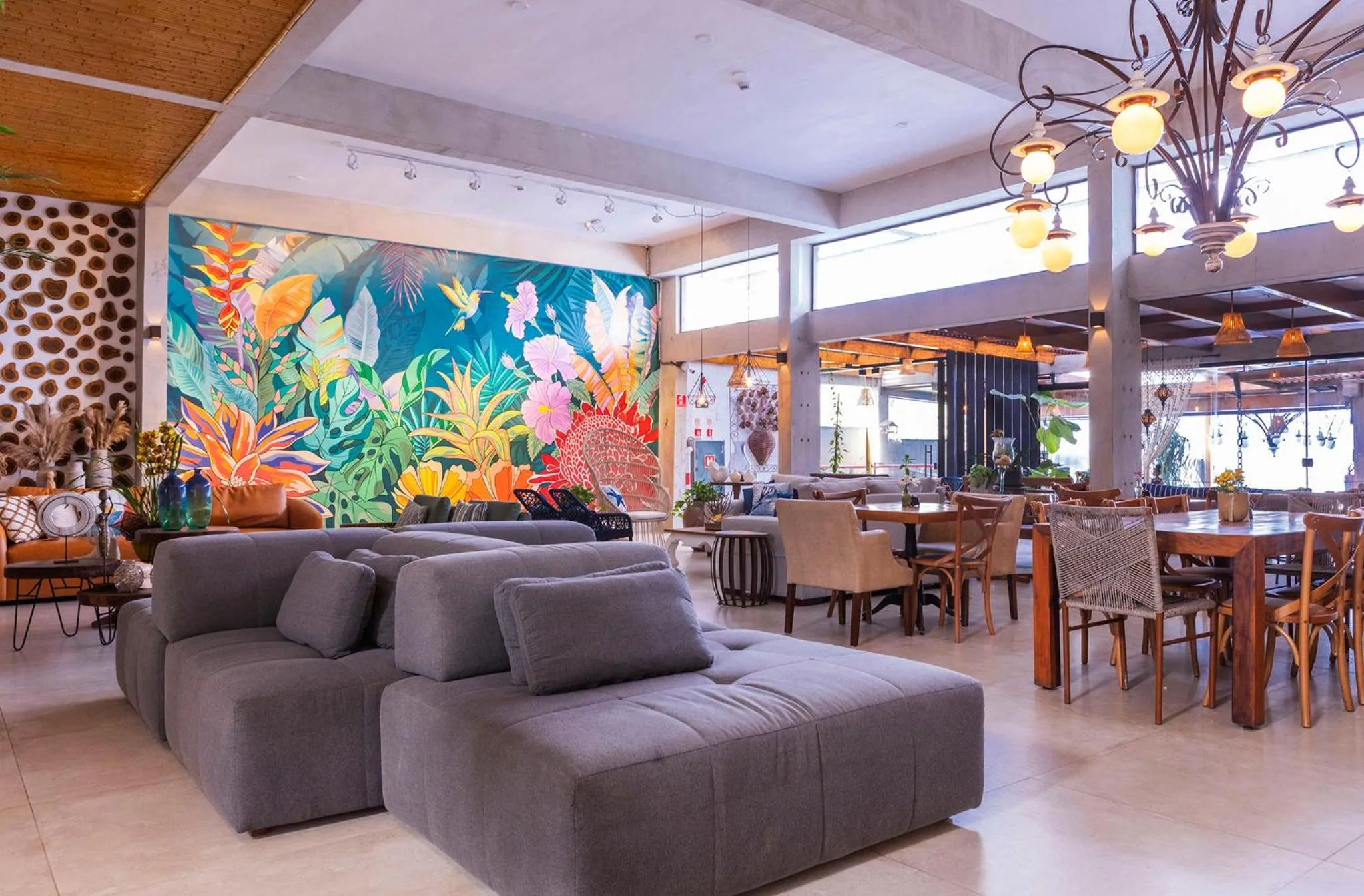 Lobby or reception in Hotel Village Enseada