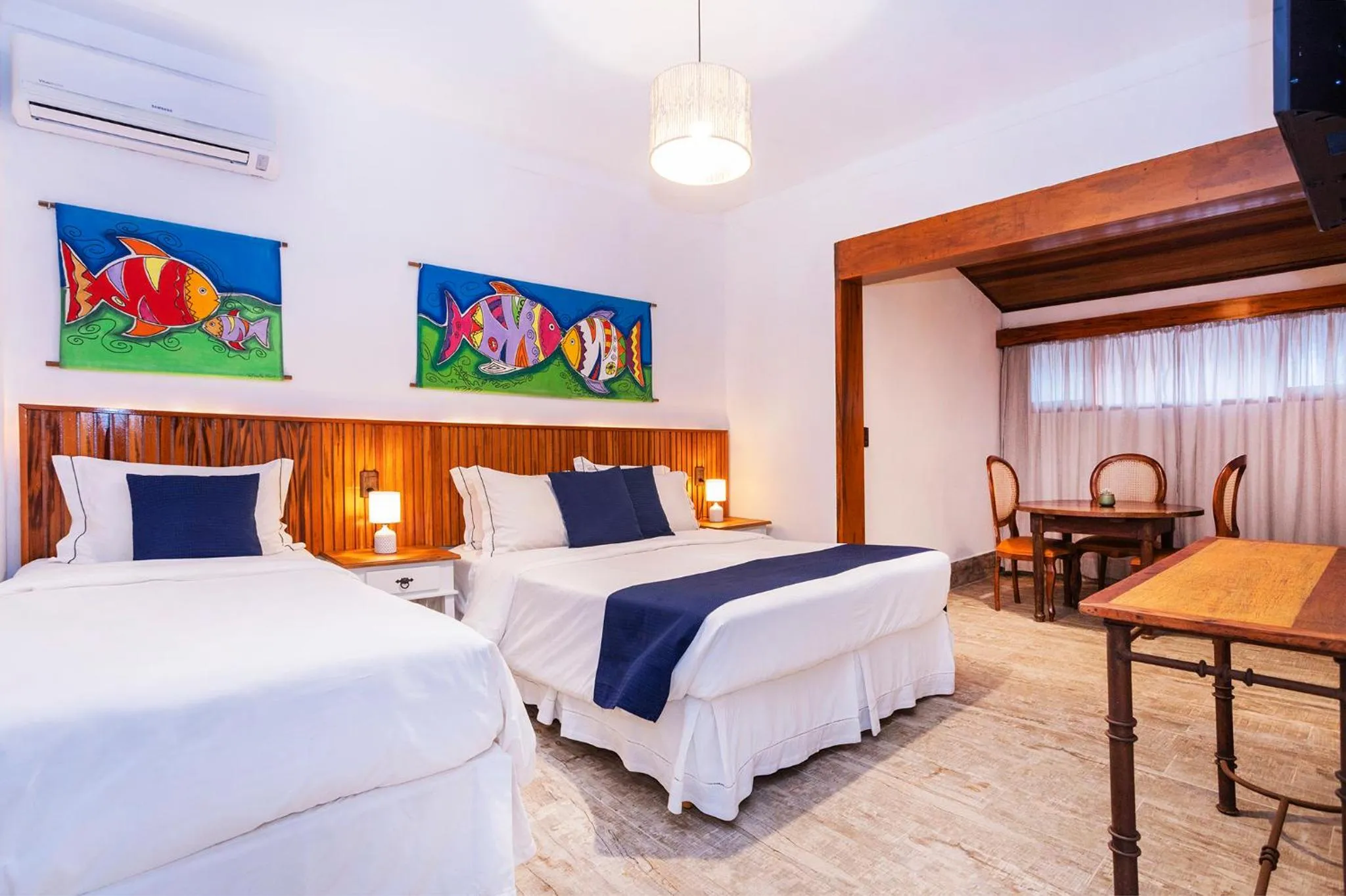 Bedroom, Bed in Hotel Village Enseada