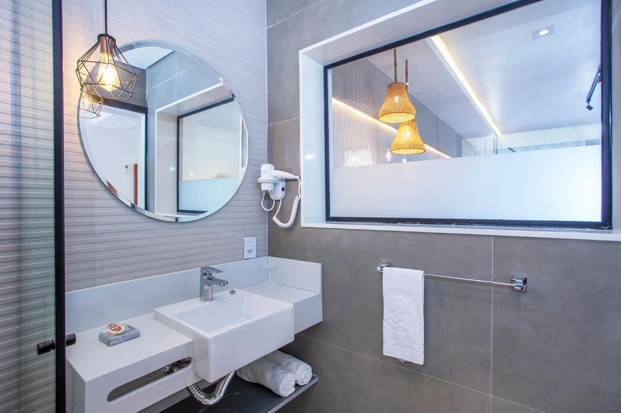 Bathroom in Hotel Village Enseada