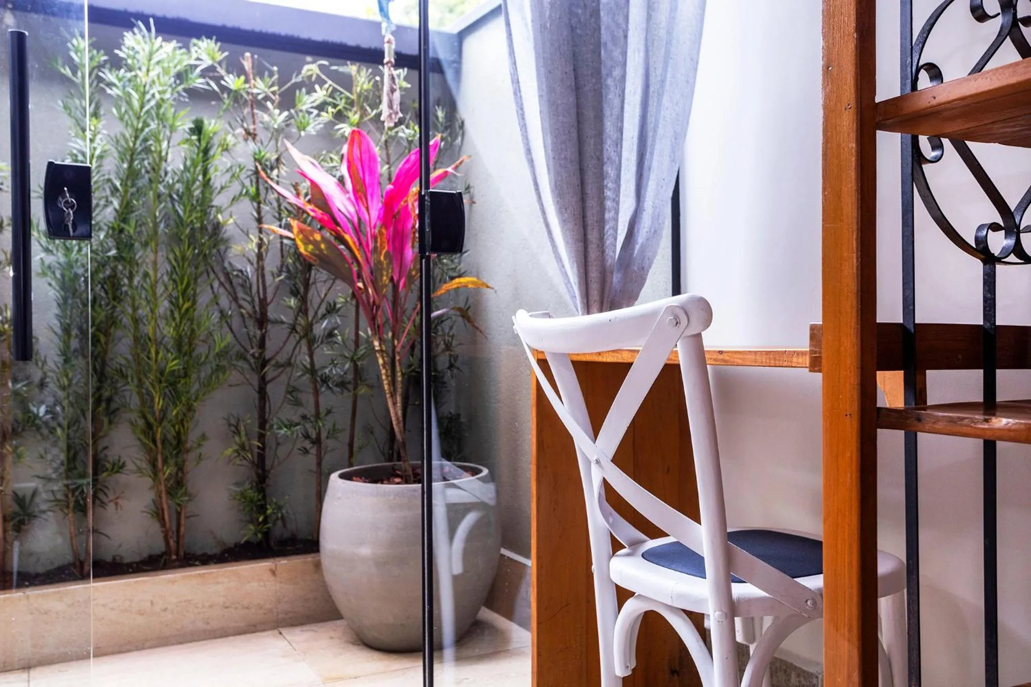 Patio in Hotel Village Enseada