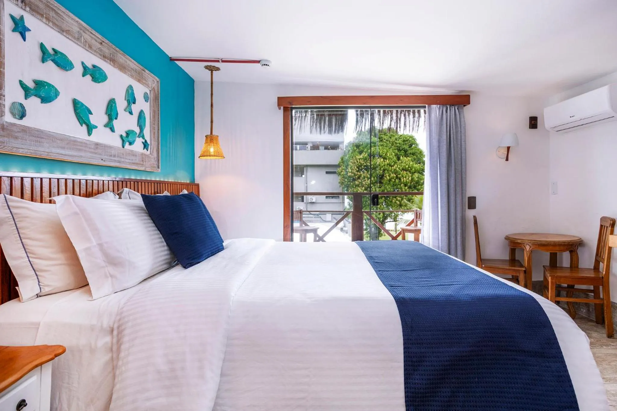 Bed in Hotel Village Enseada