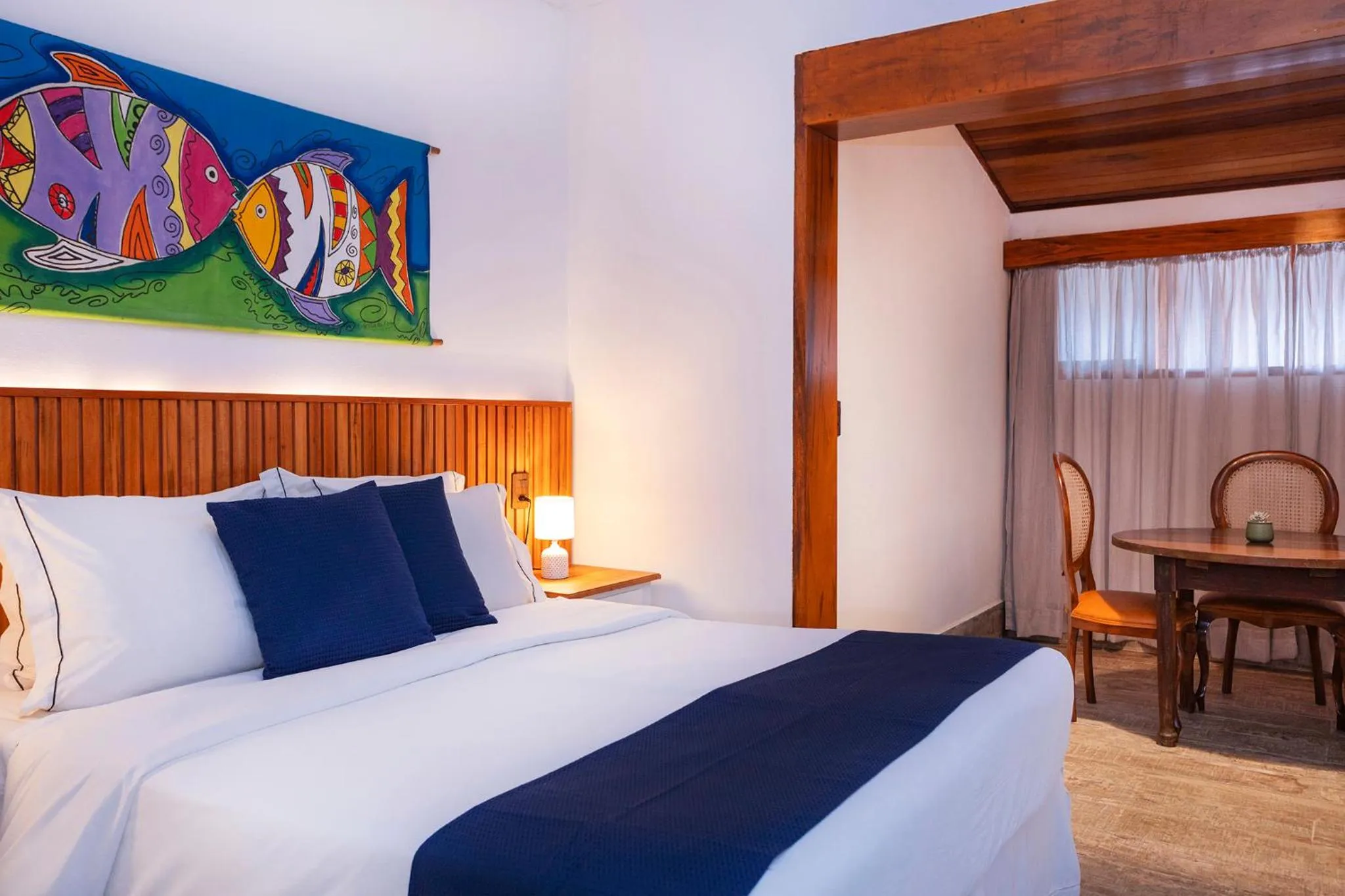 Bed in Hotel Village Enseada