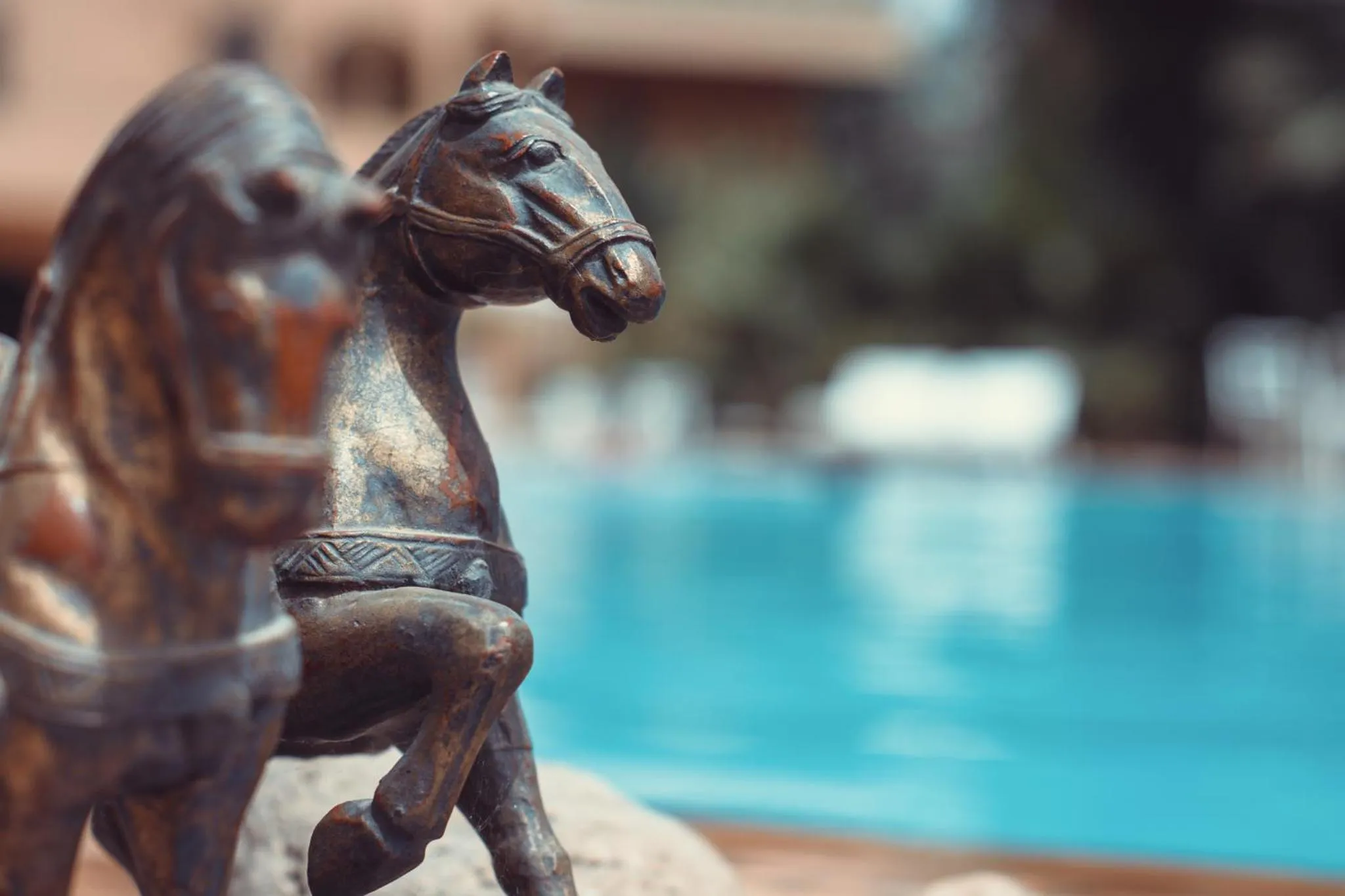 Bedroom in La Vie En Rose - Horses & Dogs House