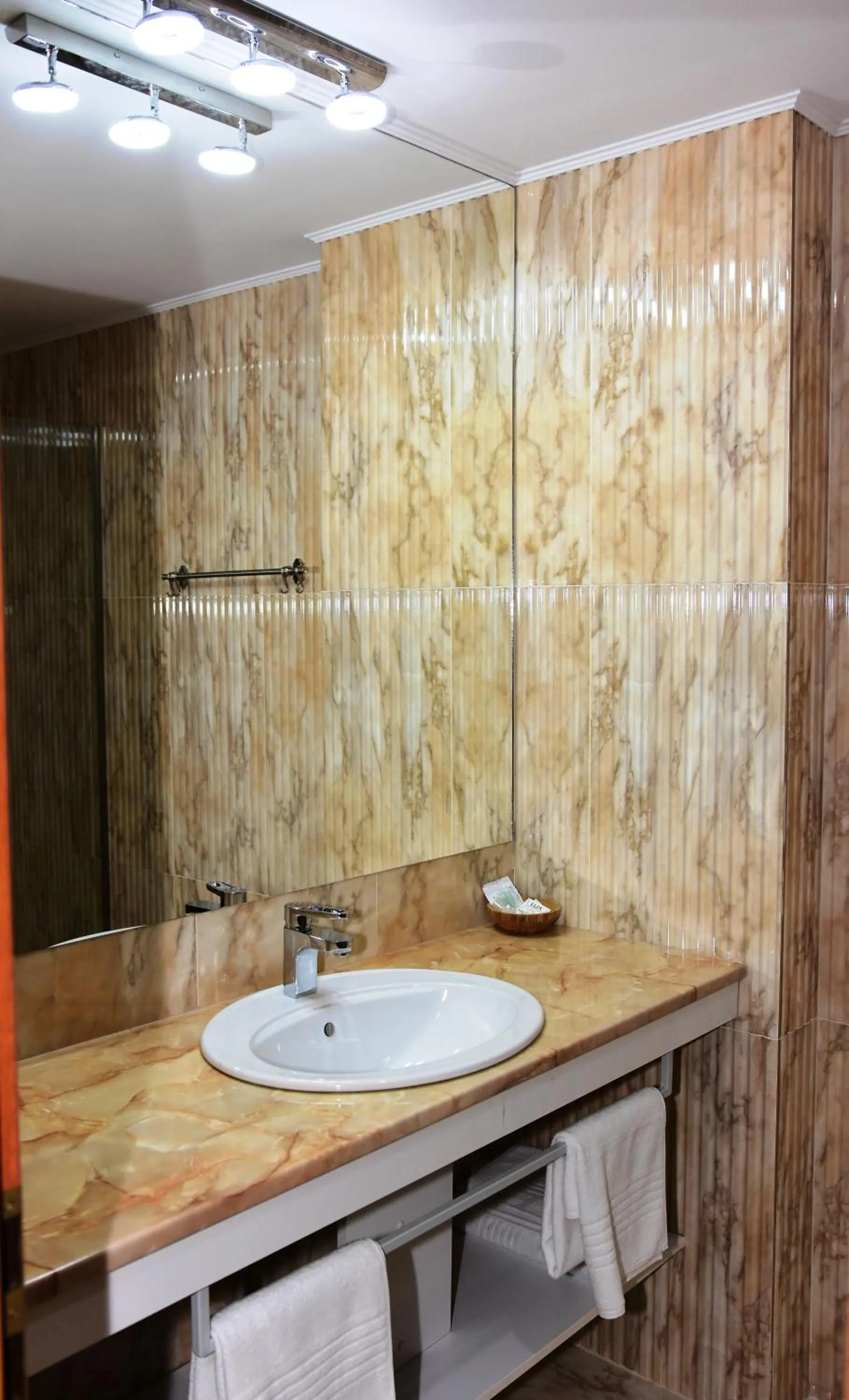 Bathroom in Hostel Orhideea