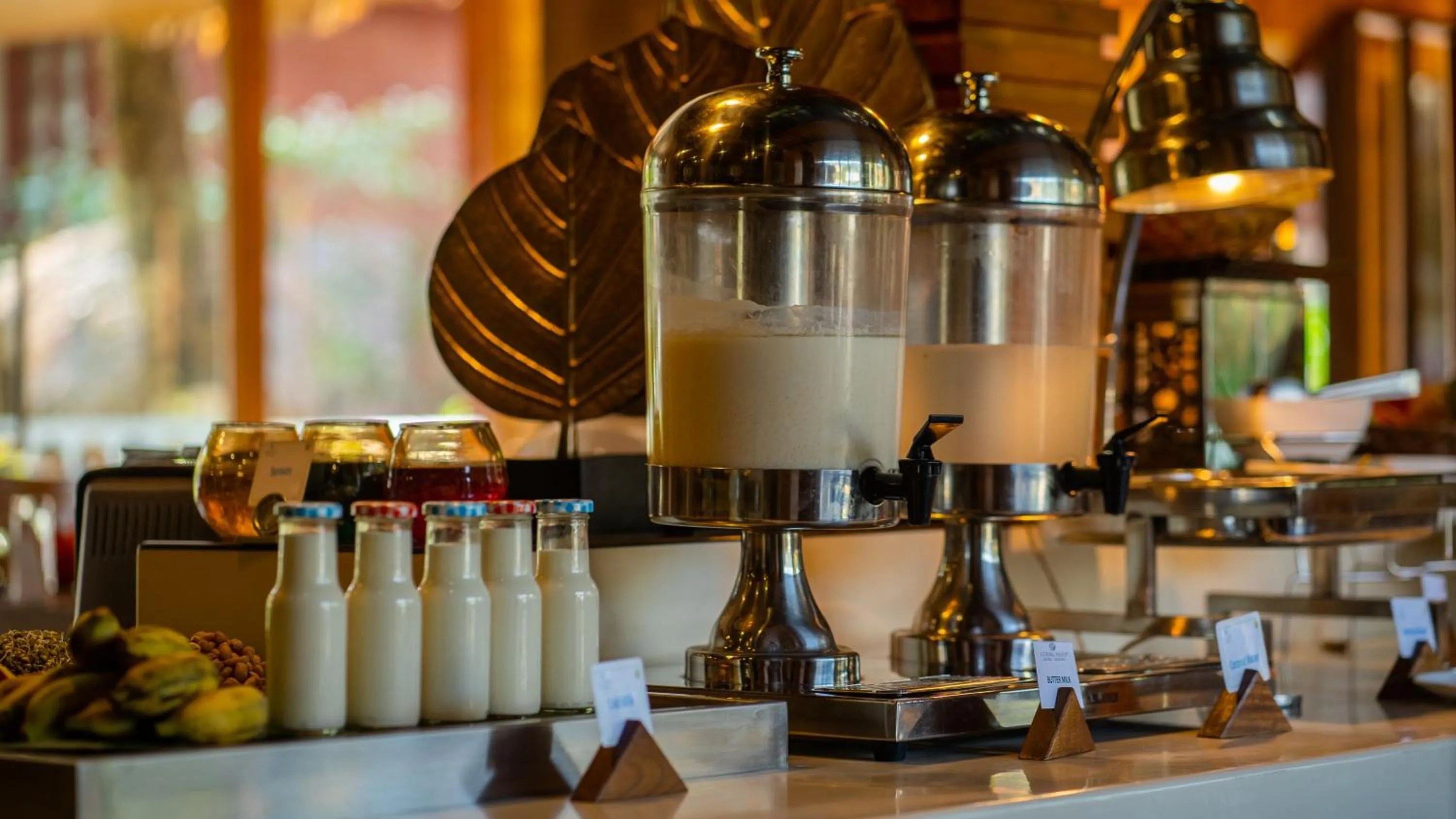 Buffet breakfast in Coral Reef Resort & Spa, Havelock