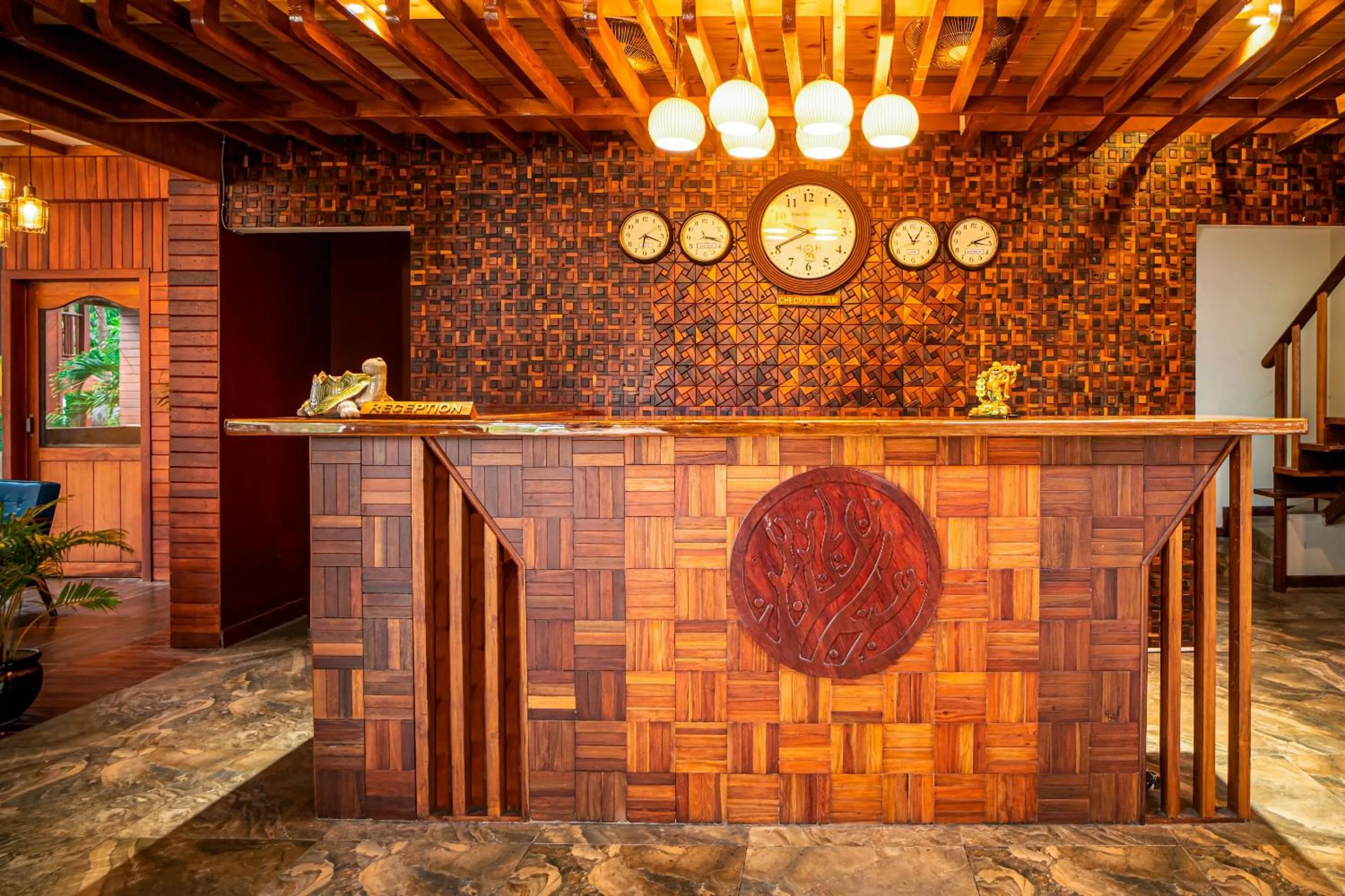 Lobby or reception in Coral Reef Resort & Spa, Havelock