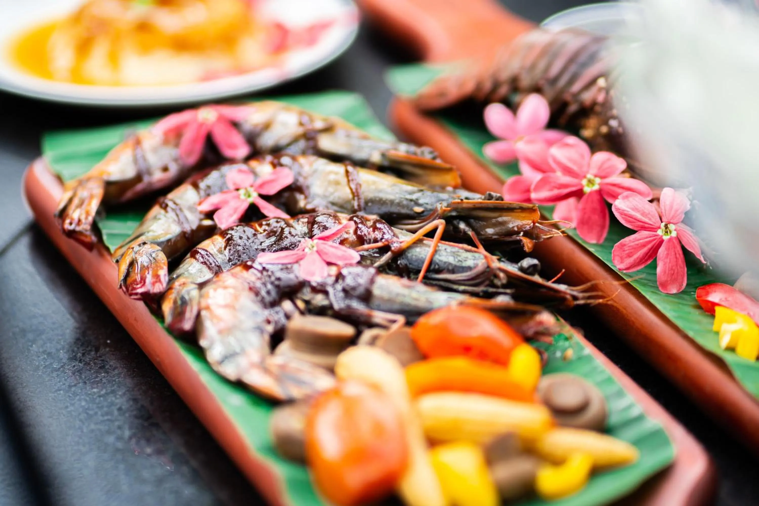Food close-up in Coral Reef Resort & Spa, Havelock