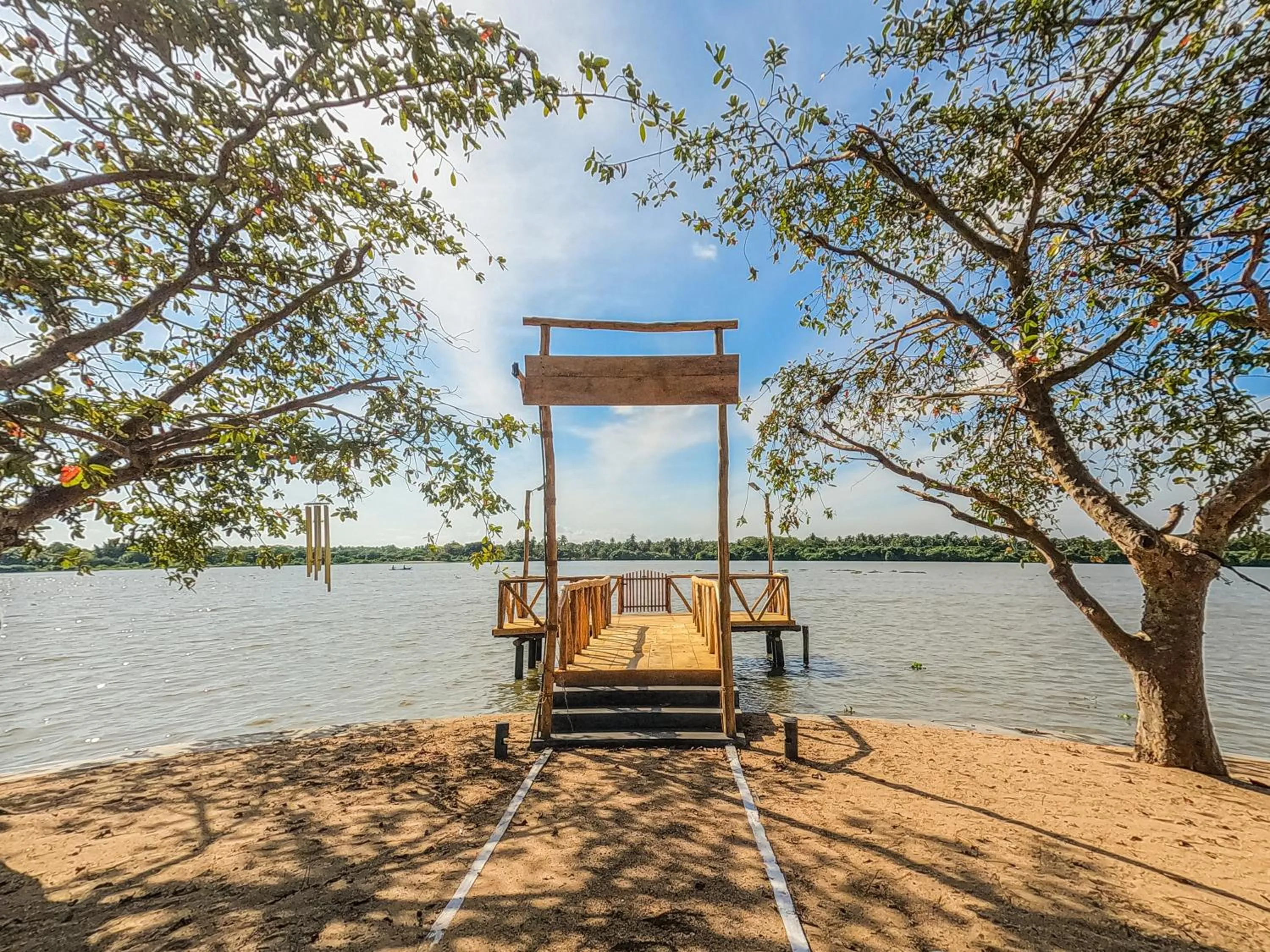 River view in The Cove Pasikuda - Eco Resort