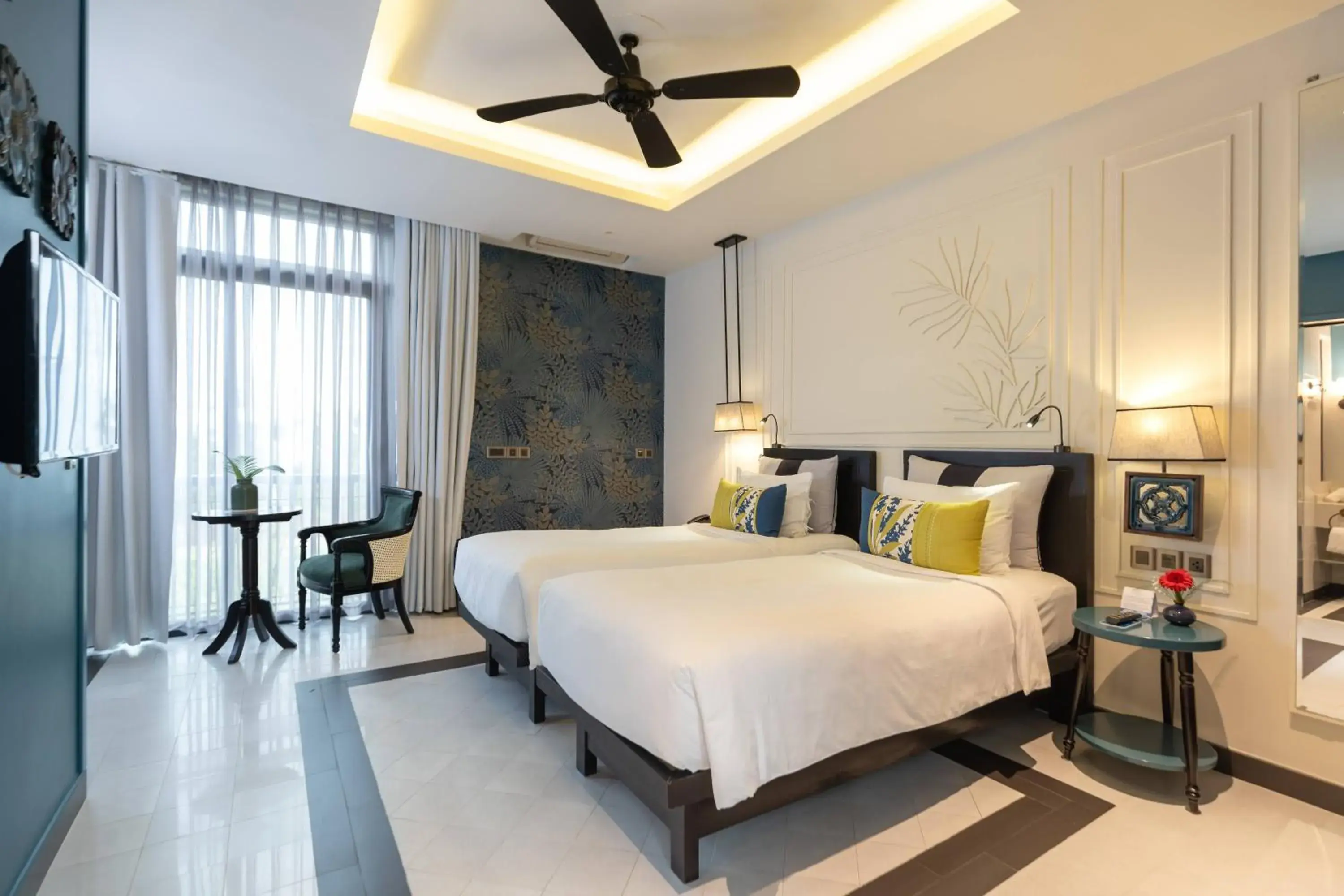 Superior Twin Room in Maison Vy Hotel Hội An Superior Twin Room in Maison Vy Hotel Hội An