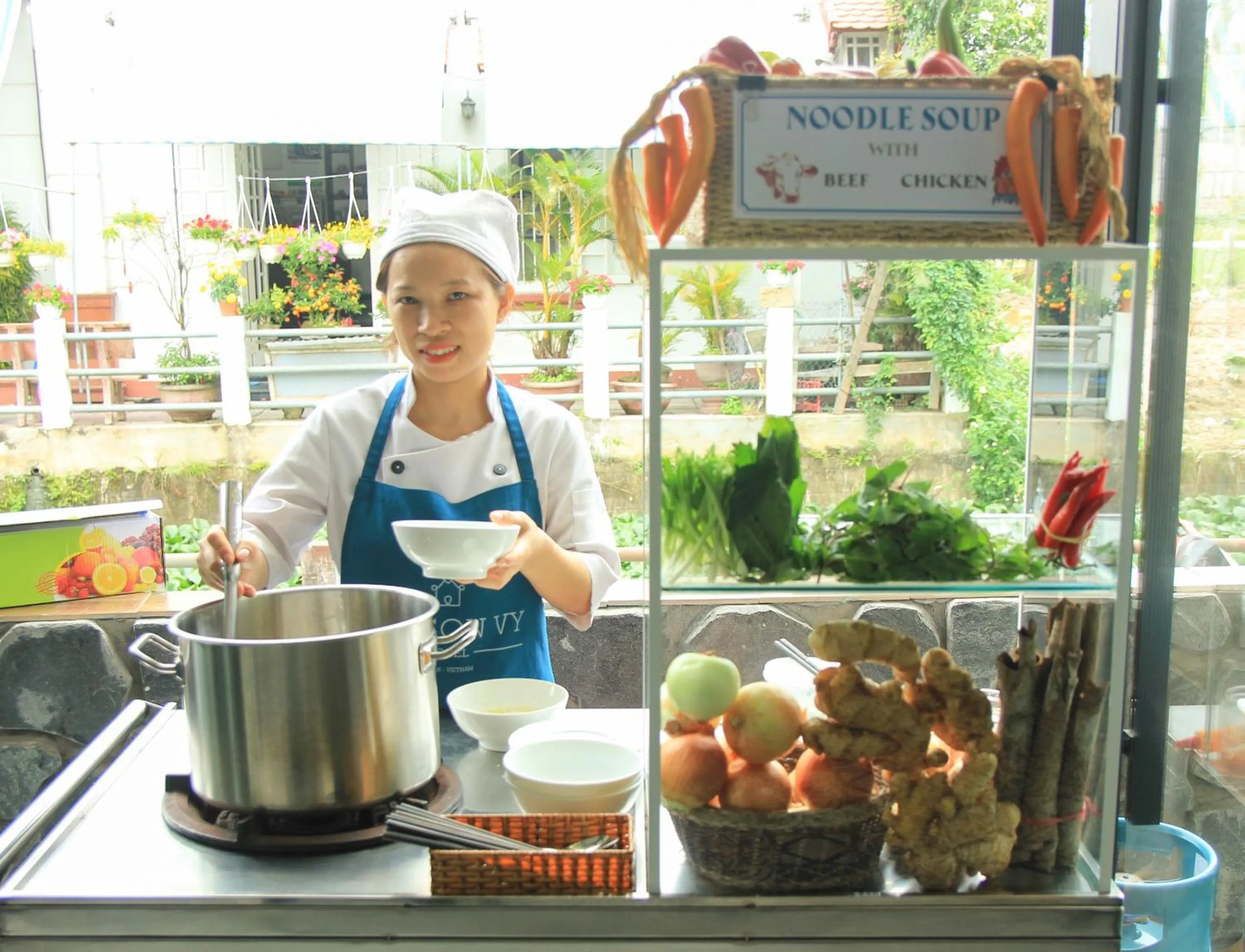Asian breakfast in Maison Vy Hotel Hội An