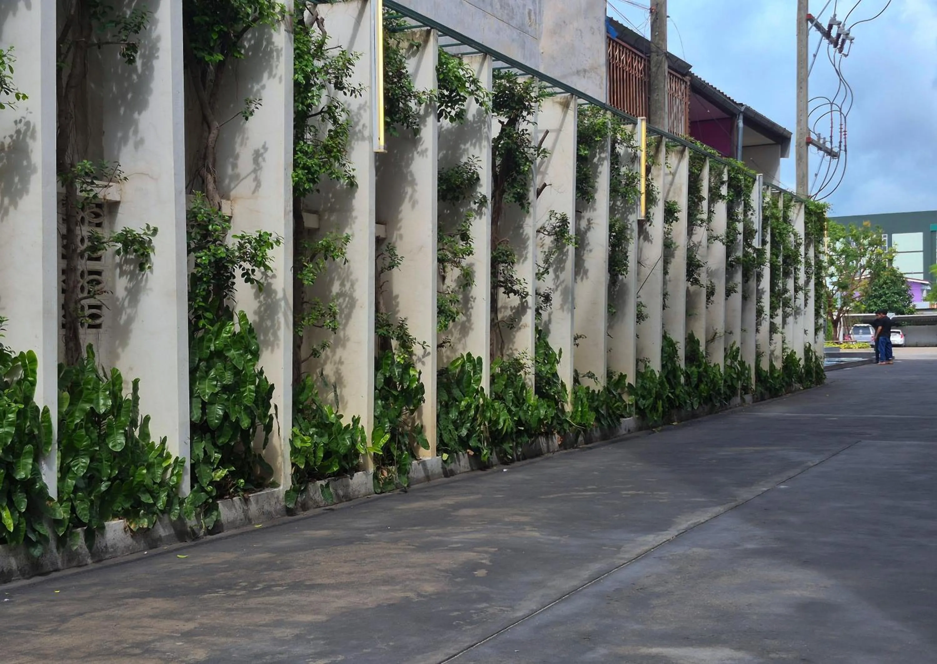 Facade/entrance in Wangkaew Hotel, Phitsanulok