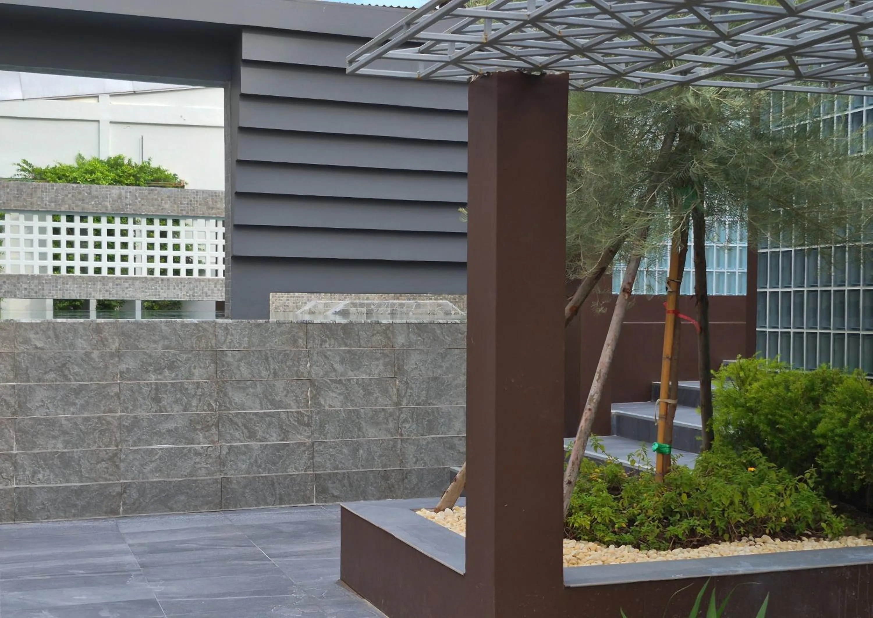 Garden in Wangkaew Hotel, Phitsanulok