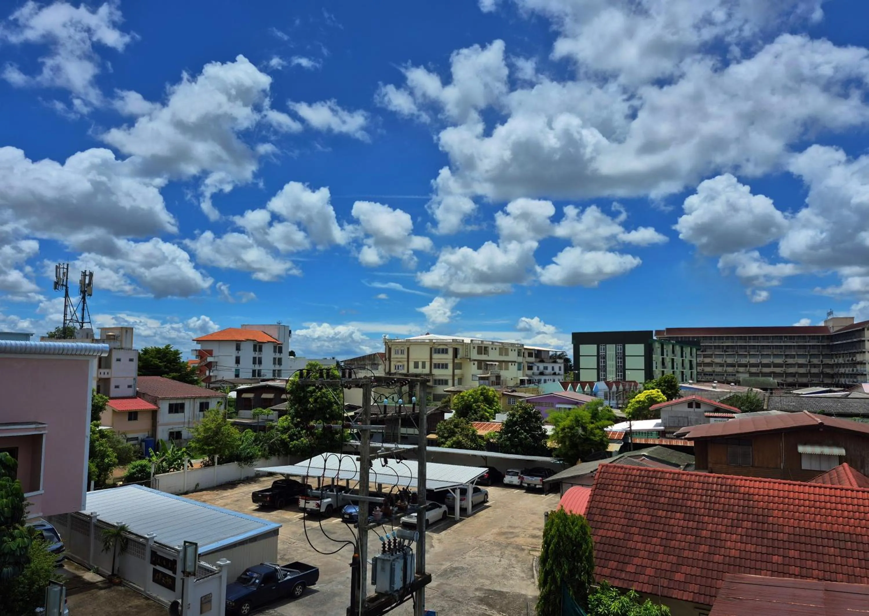 Bird's eye view in Wangkaew Hotel, Phitsanulok