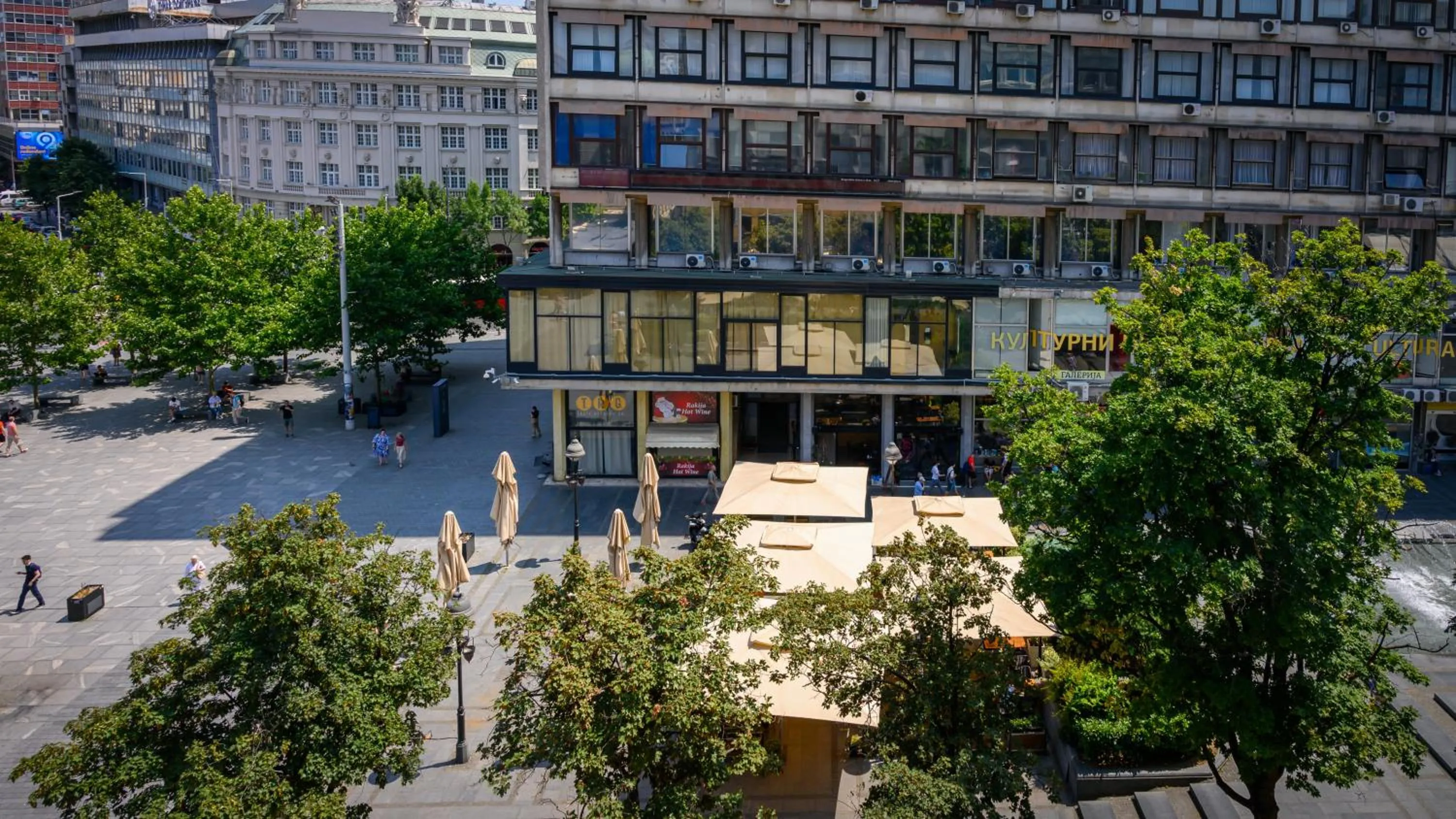 City view in Five Points Square - City Center