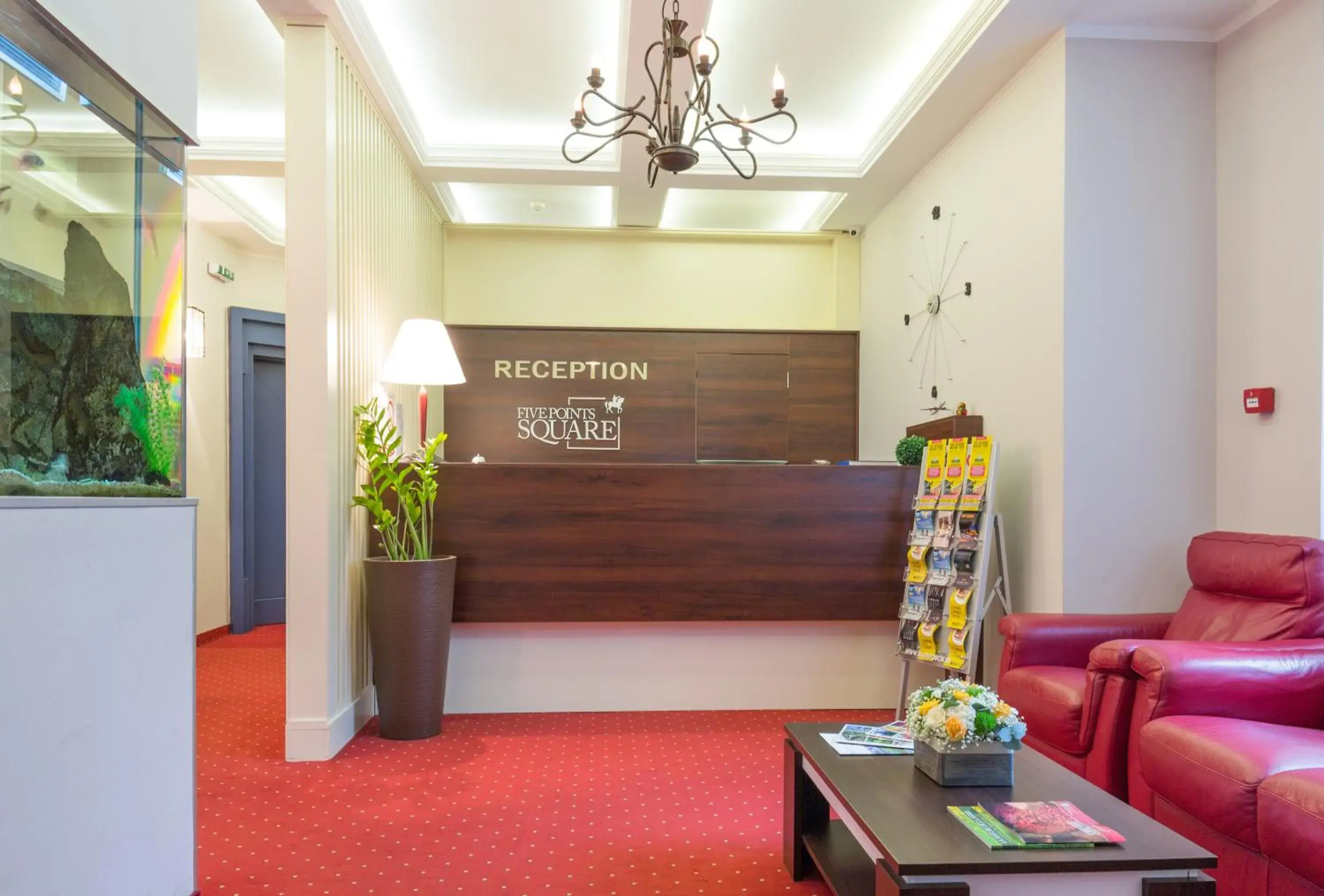 Lobby or reception in Five Points Square - City Center Lobby or reception in Five Points Square - City Center