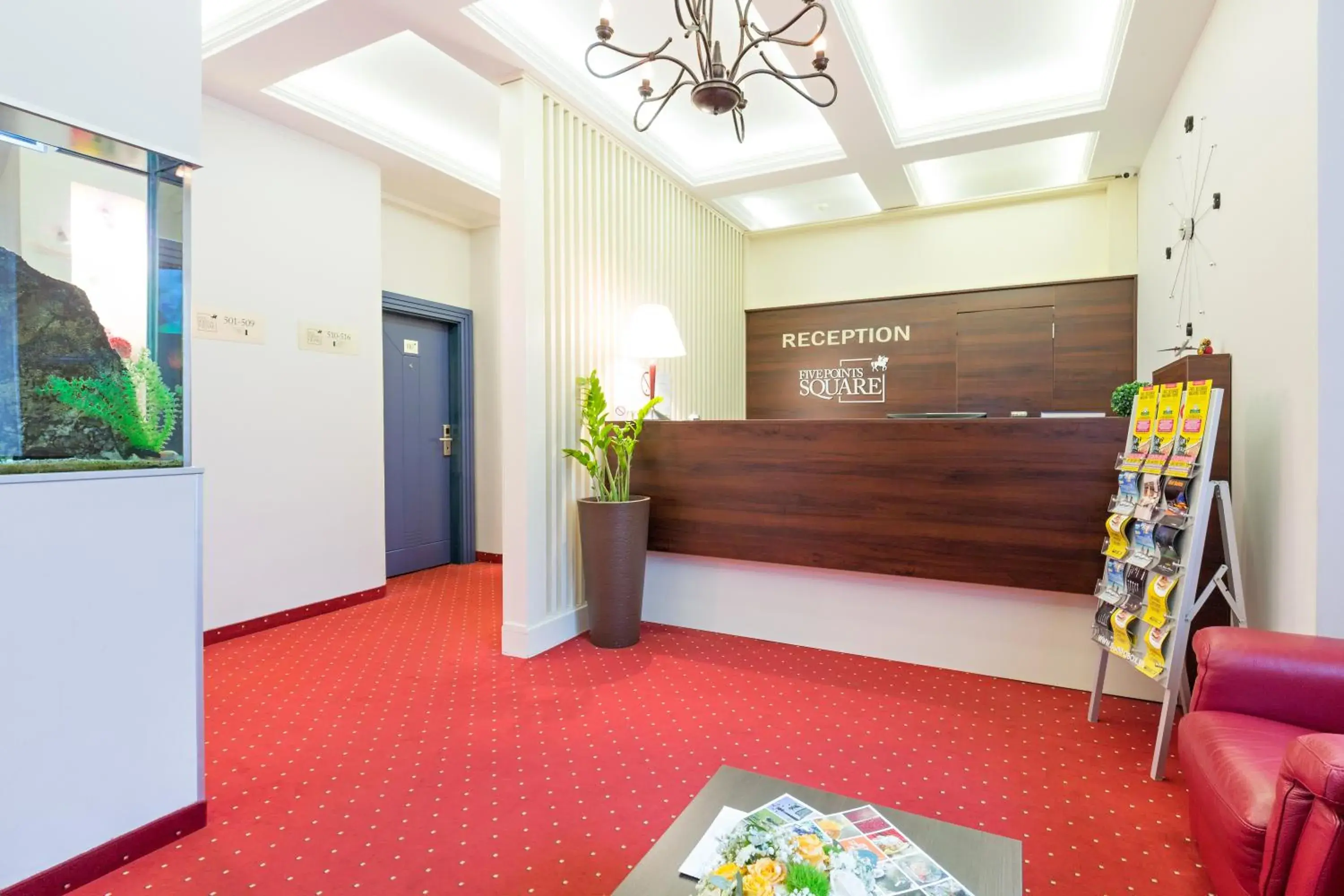 Lobby or reception in Five Points Square - City Center Lobby or reception in Five Points Square - City Center