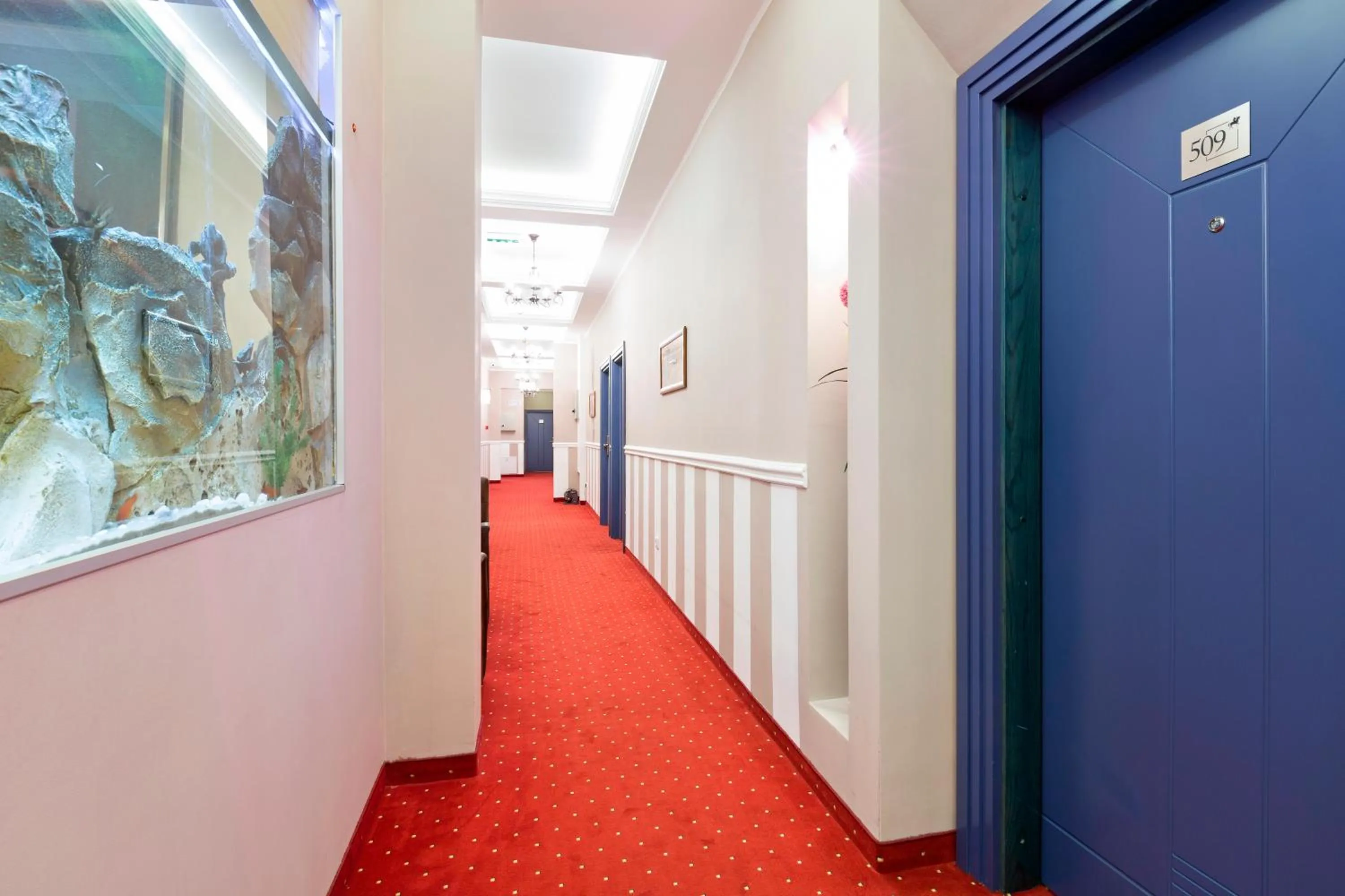 Decorative detail in Five Points Square - City Center