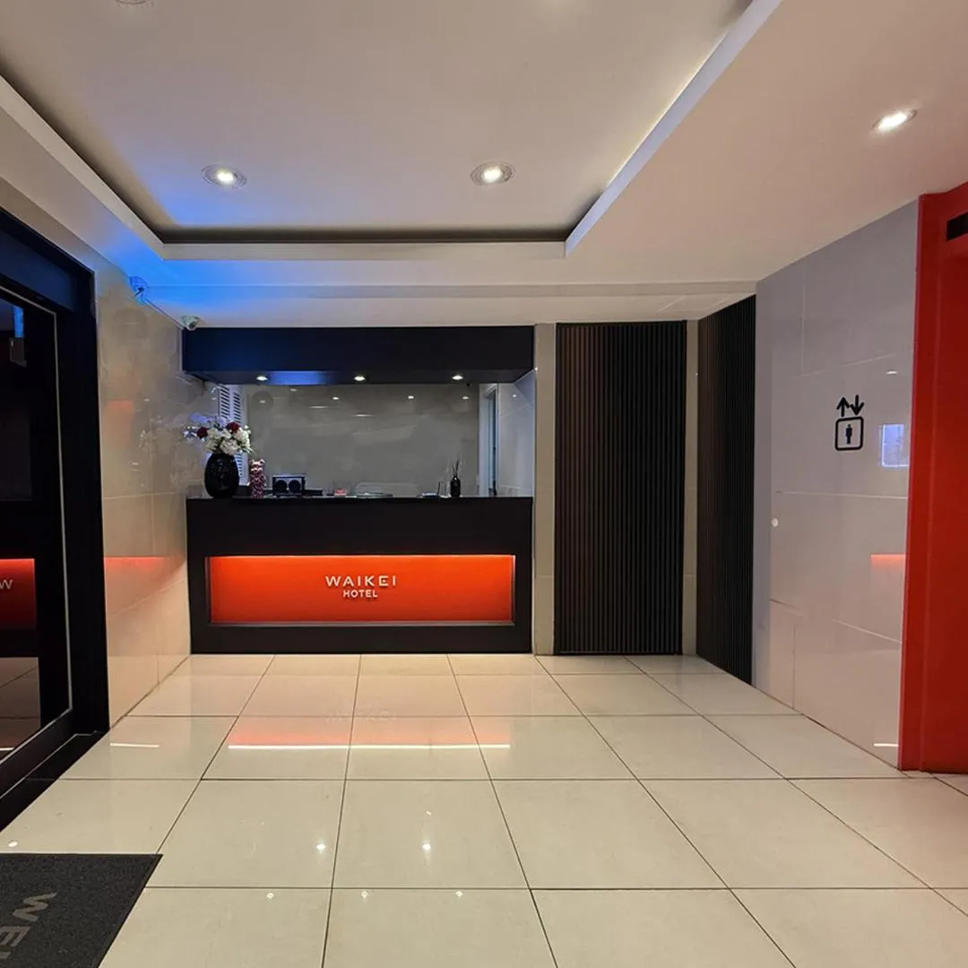Lobby or reception in Waikei Hotel
