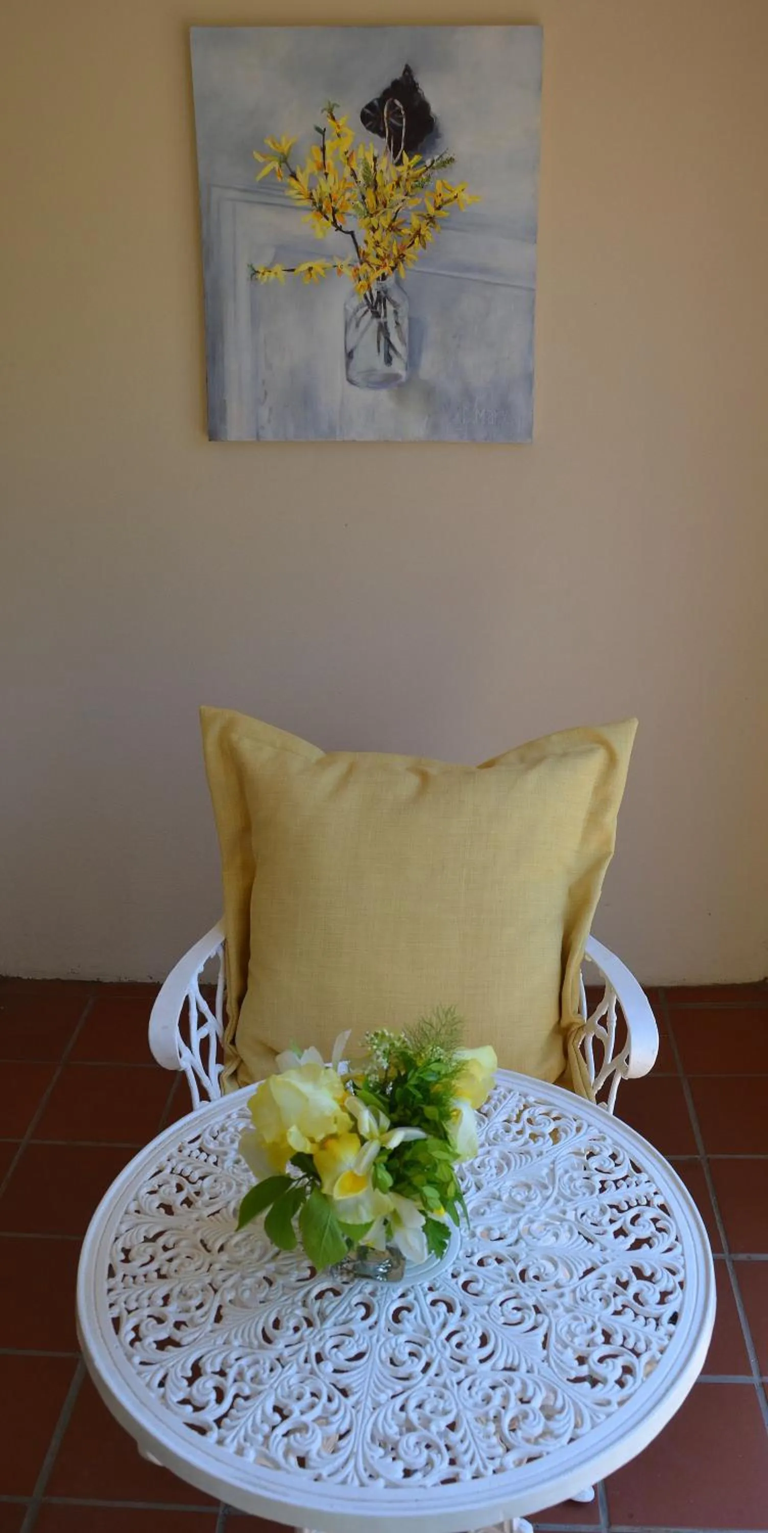 Decorative detail in By The Way Guesthouse