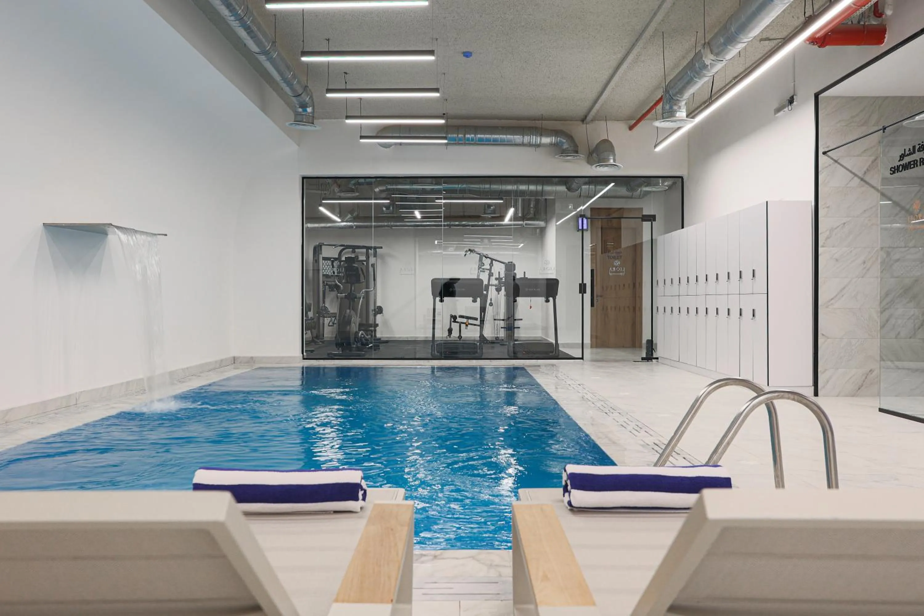 Pool view in Liora Boutique
