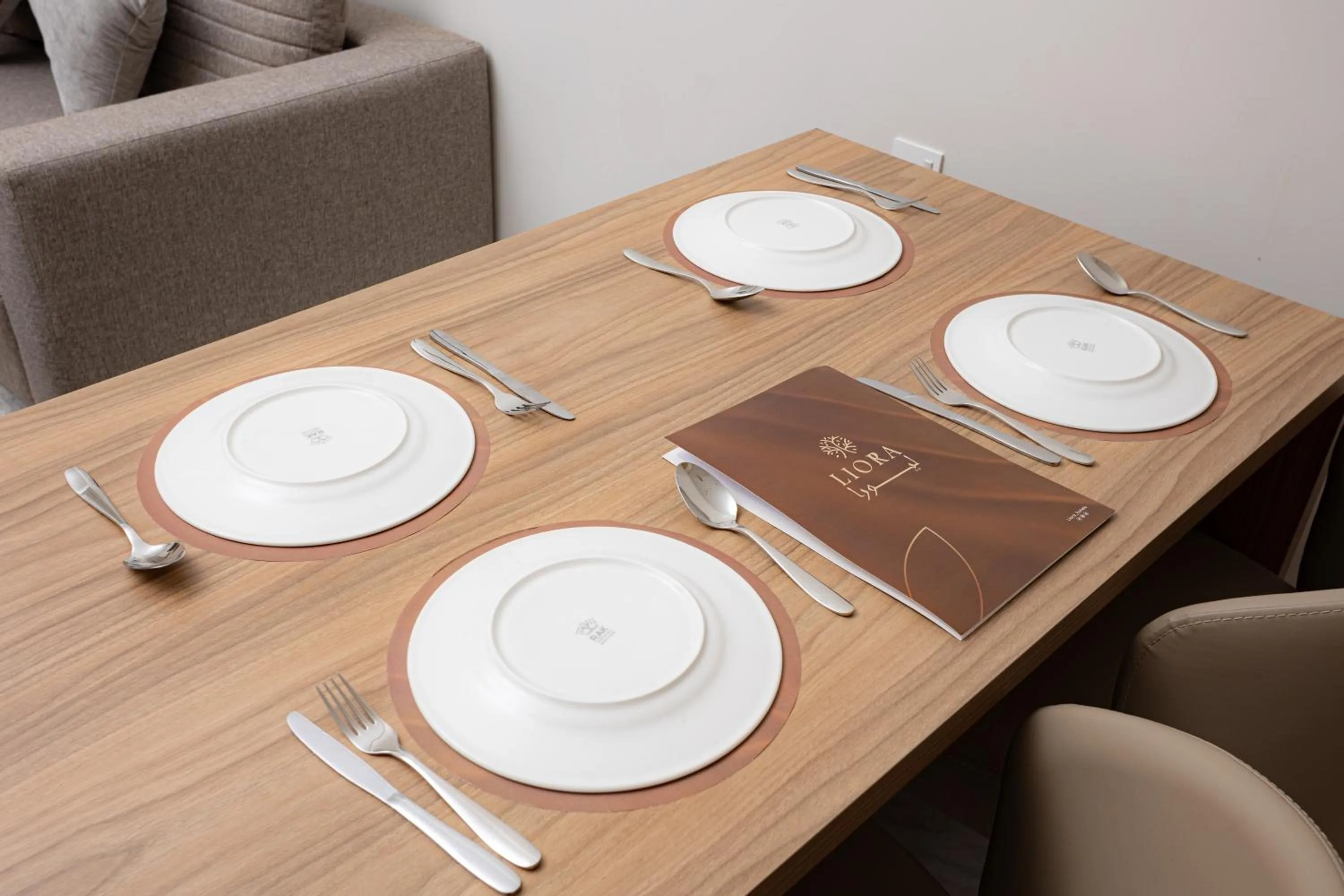 Dining area in Liora Boutique