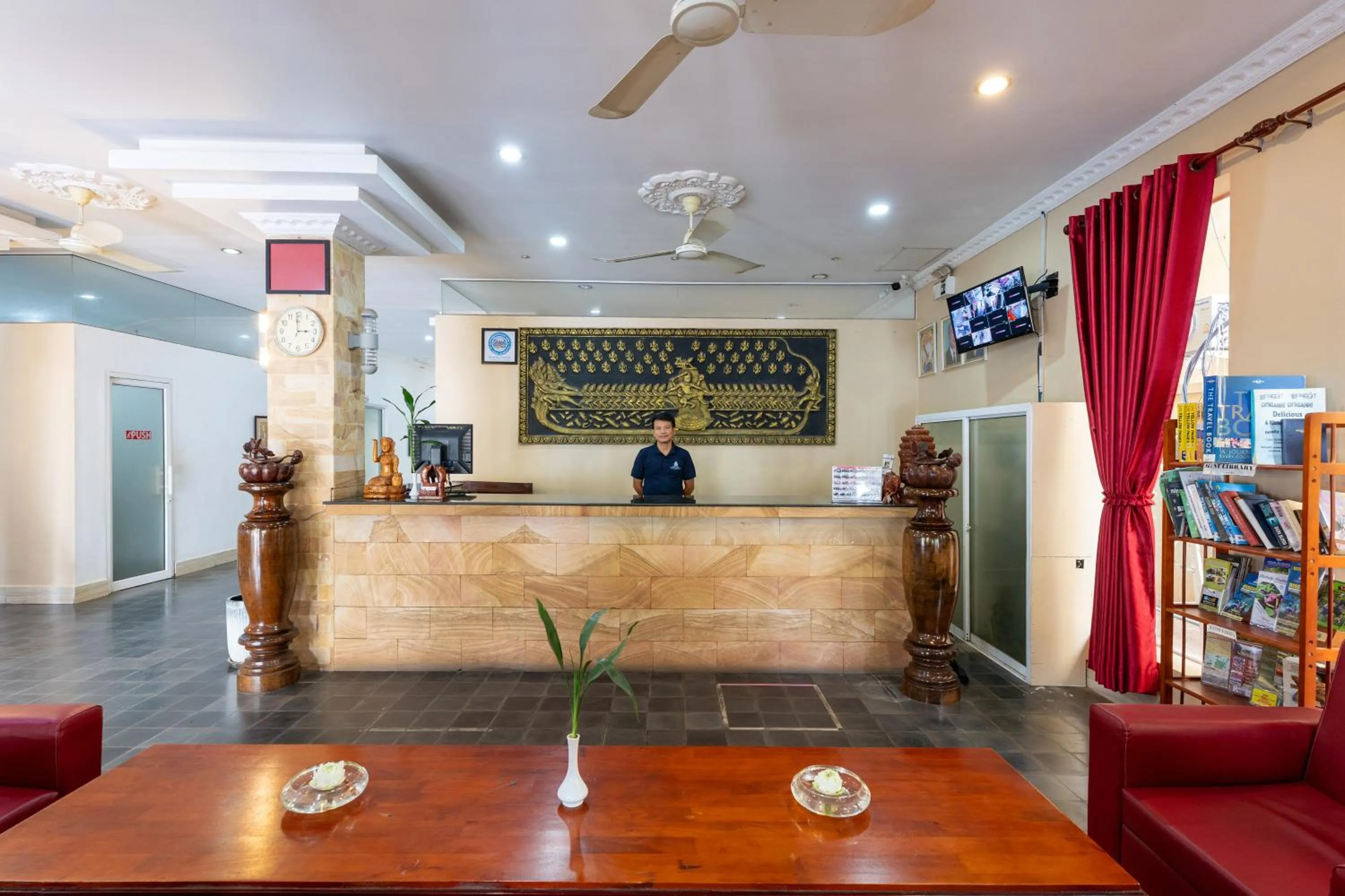Lobby or reception in Khmer Angkor Residence