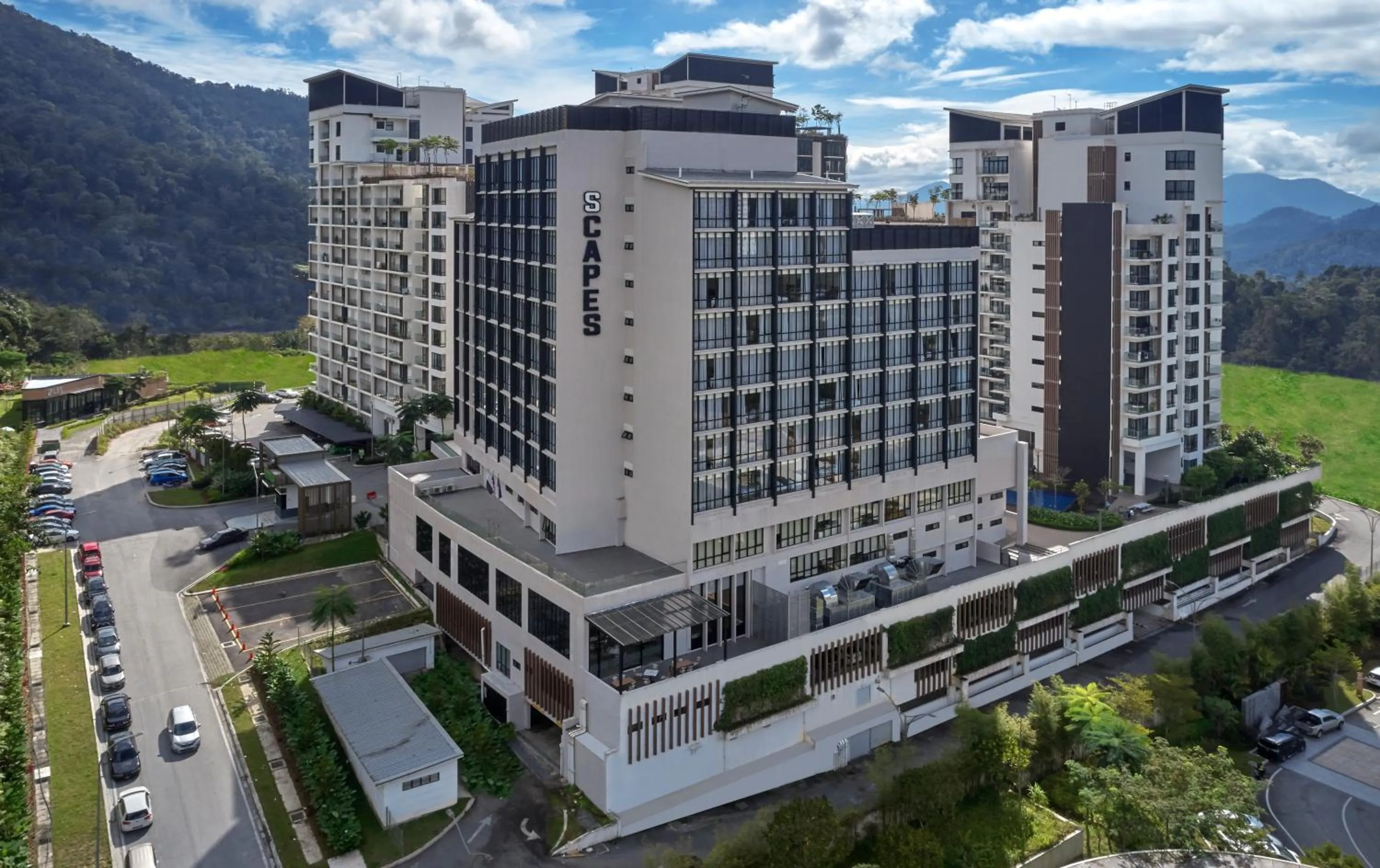 Property building in Tropic Midhills Genting Highlands Free WiFi
