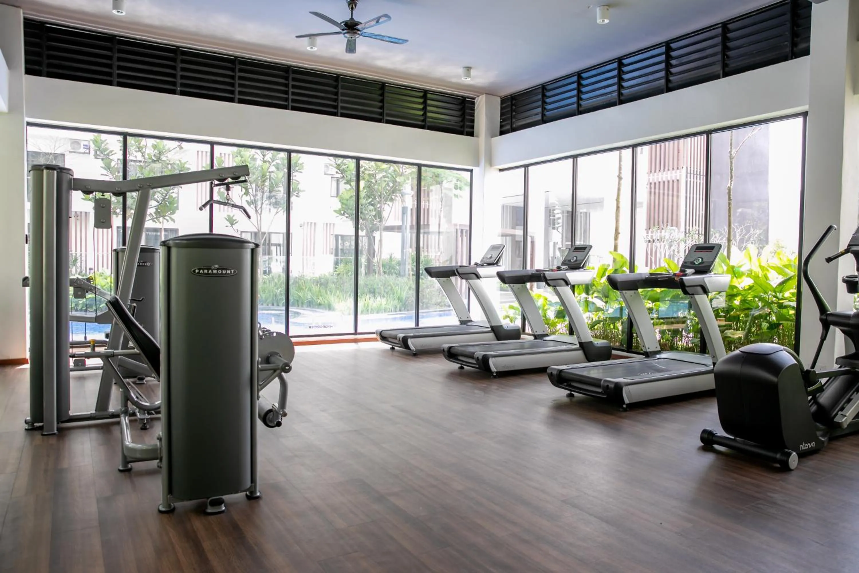 Fitness centre/facilities in Tropic Midhills Genting Highlands Free WiFi