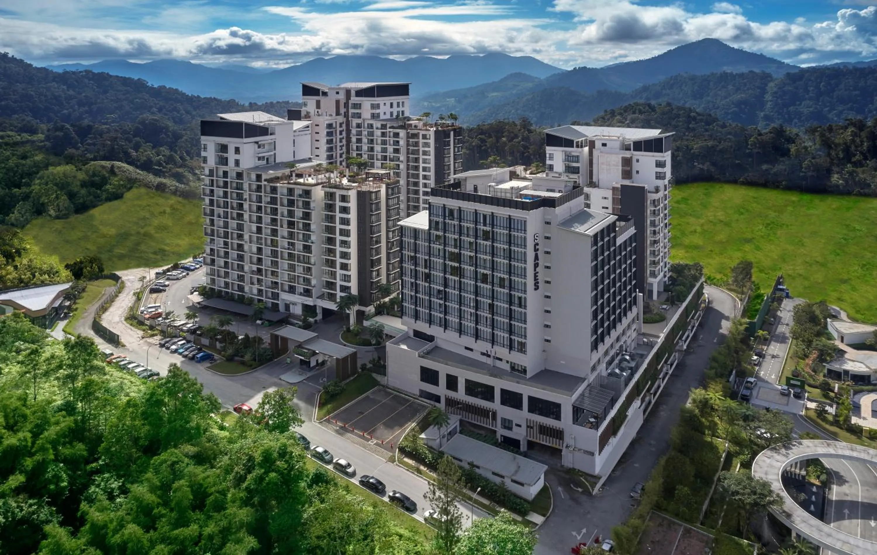 Property building in Tropic Midhills Genting Highlands Free WiFi