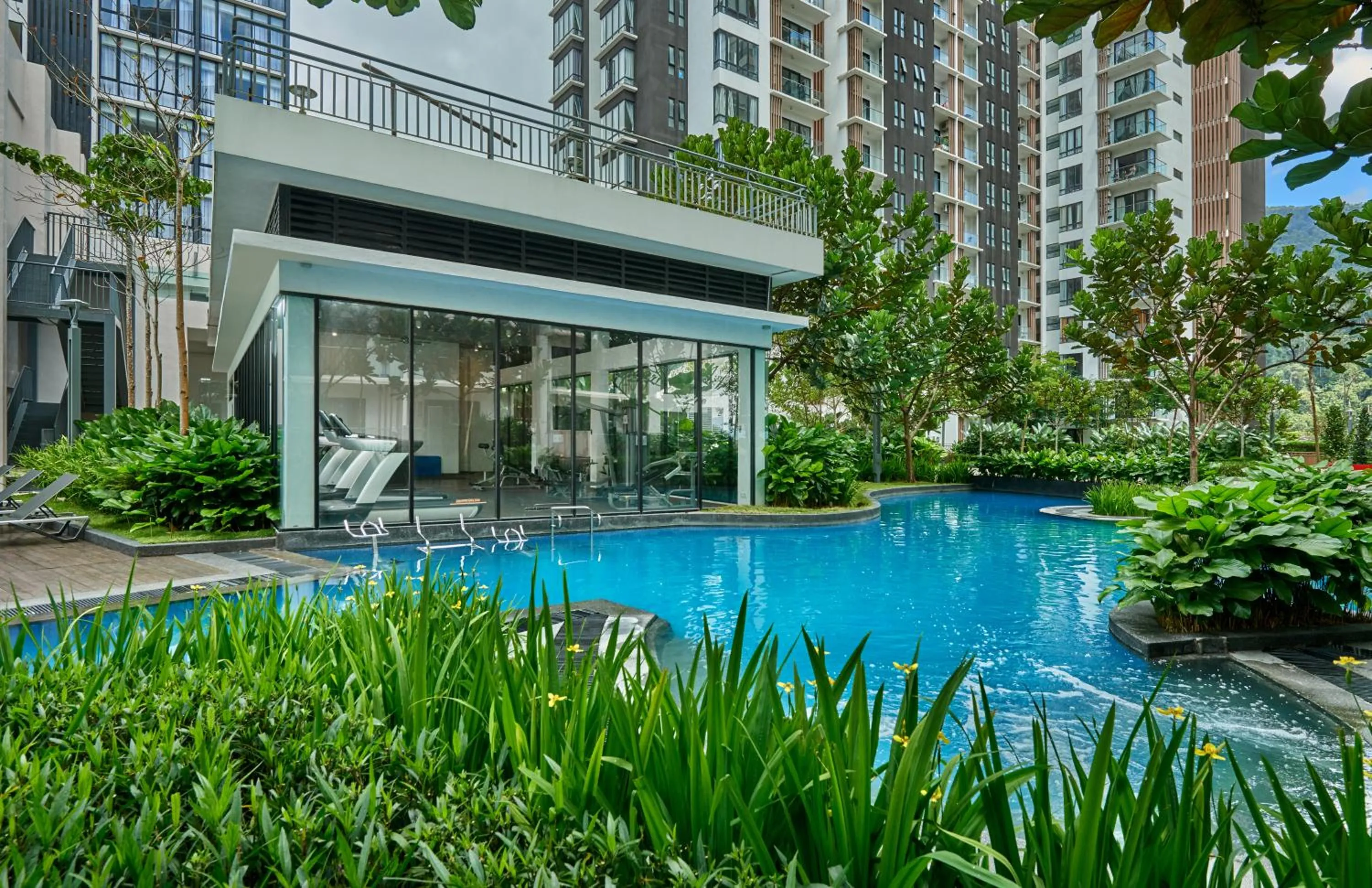 Property building in Tropic Midhills Genting Highlands Free WiFi